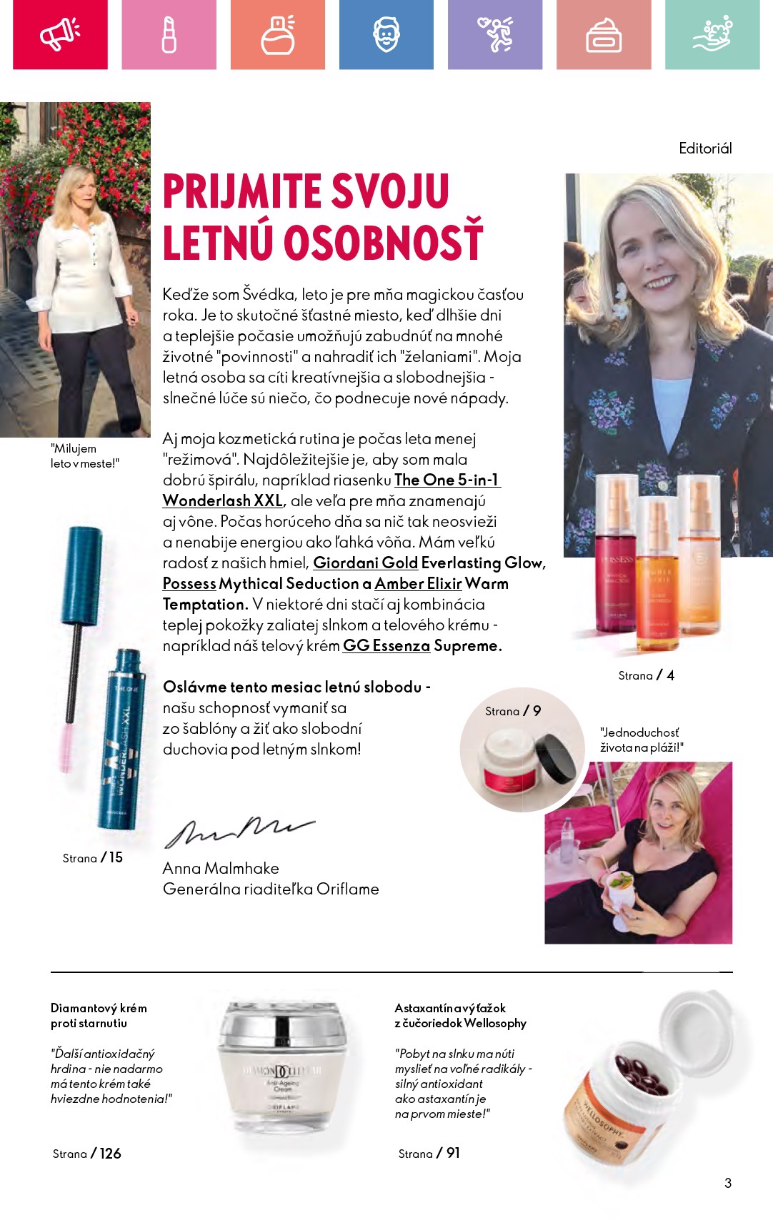 oriflame - Leták ORIFLAME platný od 06.07. do 26.07. - page: 3 oriflame - Leták ORIFLAME platný od 06.07. do 26.07. - page: 3