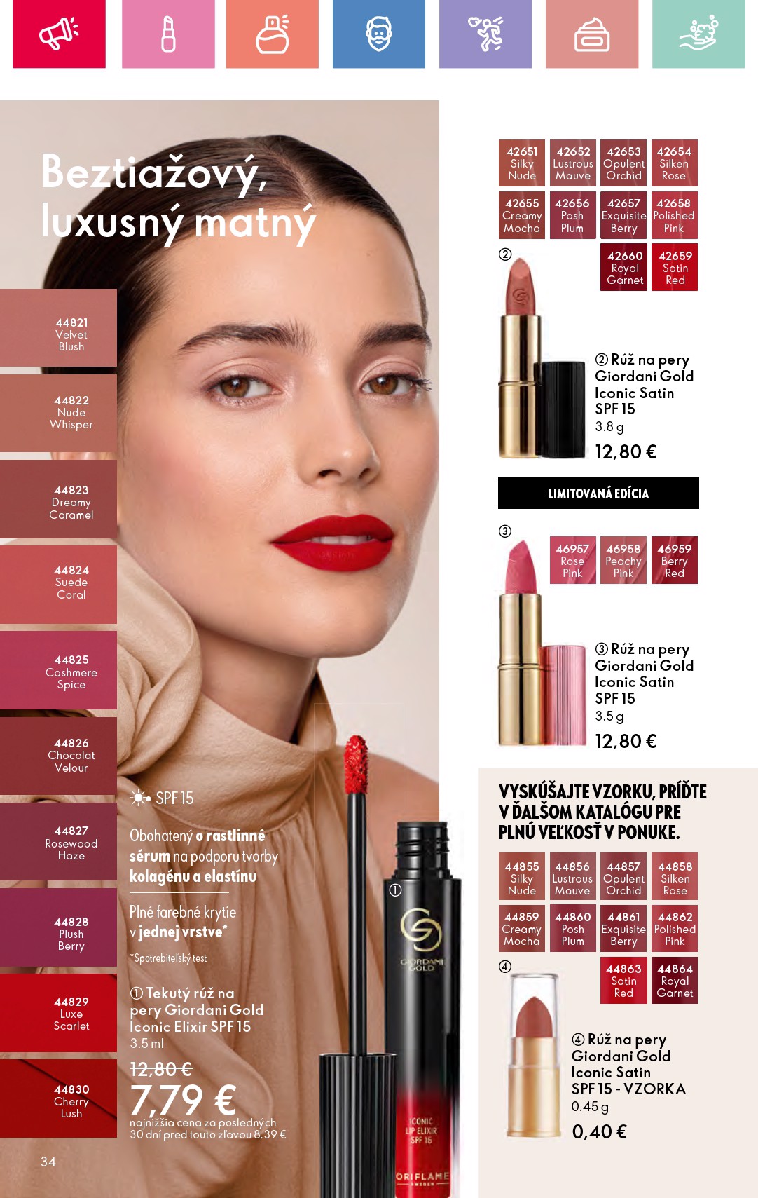 oriflame - Leták ORIFLAME platný od 06.07. do 26.07. - page: 34 oriflame - Leták ORIFLAME platný od 06.07. do 26.07. - page: 34