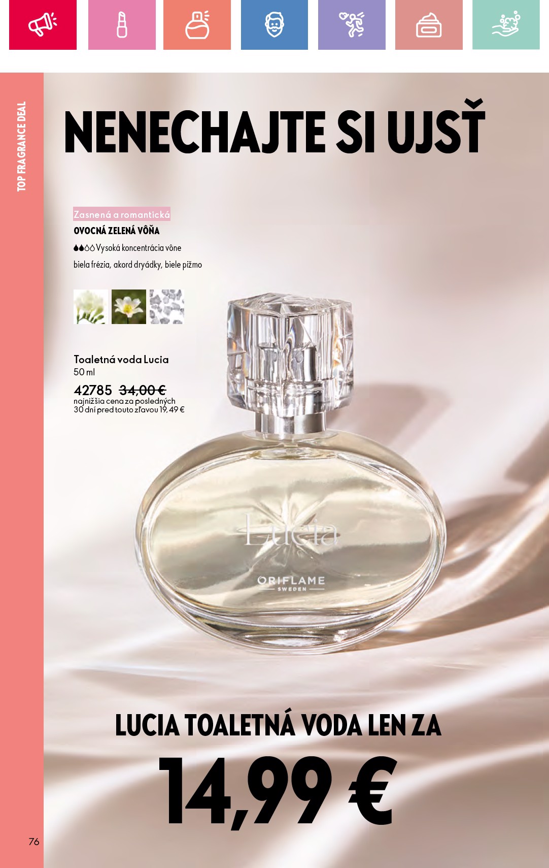 oriflame - Leták ORIFLAME platný od 06.07. do 26.07. - page: 76 oriflame - Leták ORIFLAME platný od 06.07. do 26.07. - page: 76