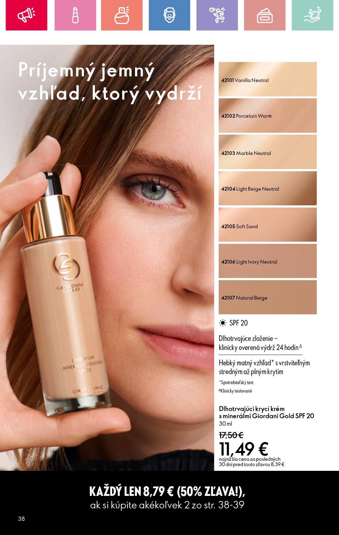 oriflame - Leták ORIFLAME platný od 06.07. do 26.07. - page: 38 oriflame - Leták ORIFLAME platný od 06.07. do 26.07. - page: 38