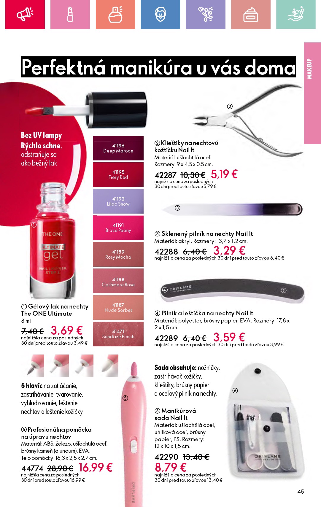 oriflame - Leták ORIFLAME platný od 06.07. do 26.07. - page: 45 oriflame - Leták ORIFLAME platný od 06.07. do 26.07. - page: 45