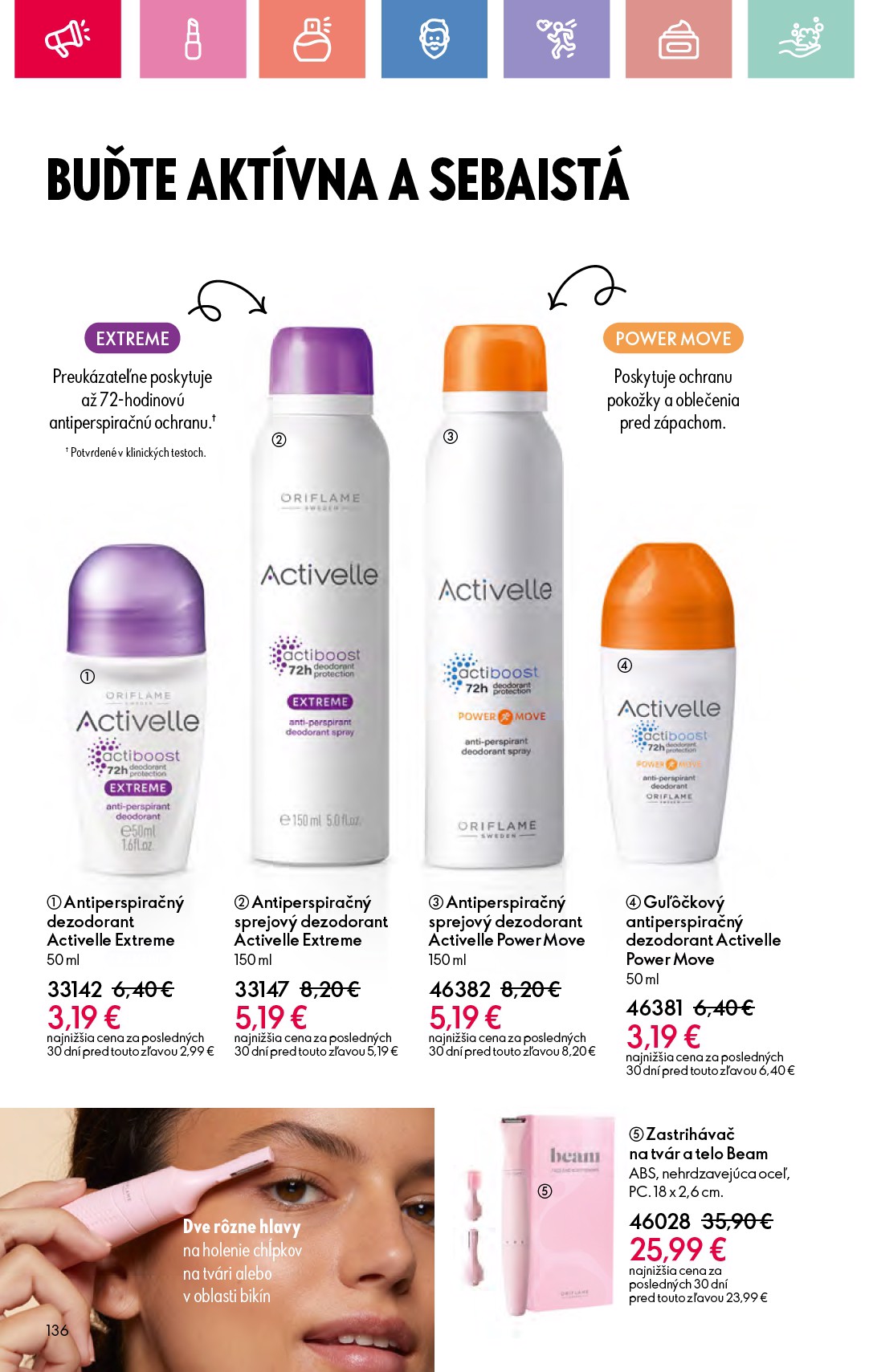 oriflame - Leták ORIFLAME platný od 06.07. do 26.07. - page: 136 oriflame - Leták ORIFLAME platný od 06.07. do 26.07. - page: 136