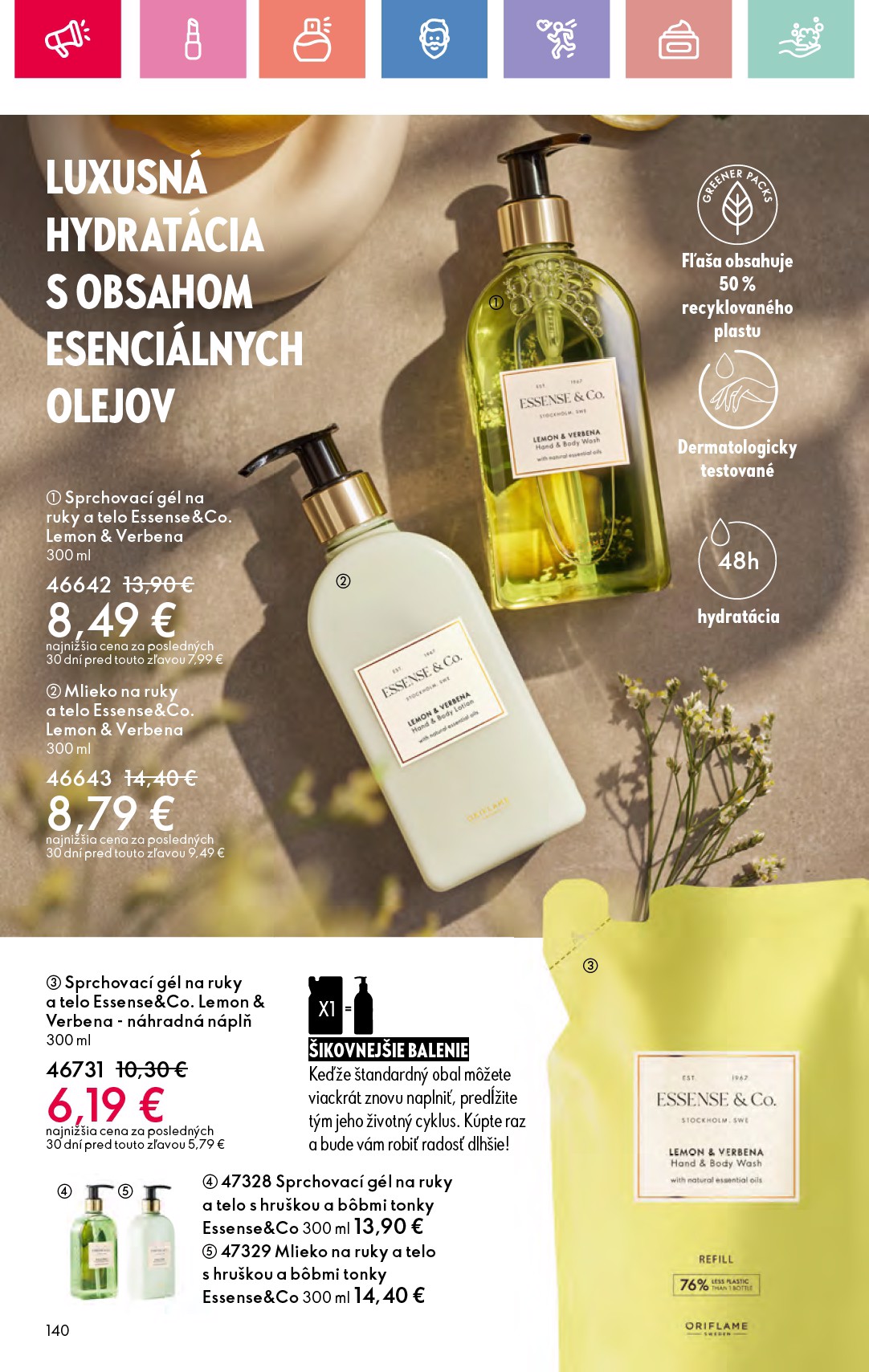 oriflame - Leták ORIFLAME platný od 06.07. do 26.07. - page: 140 oriflame - Leták ORIFLAME platný od 06.07. do 26.07. - page: 140