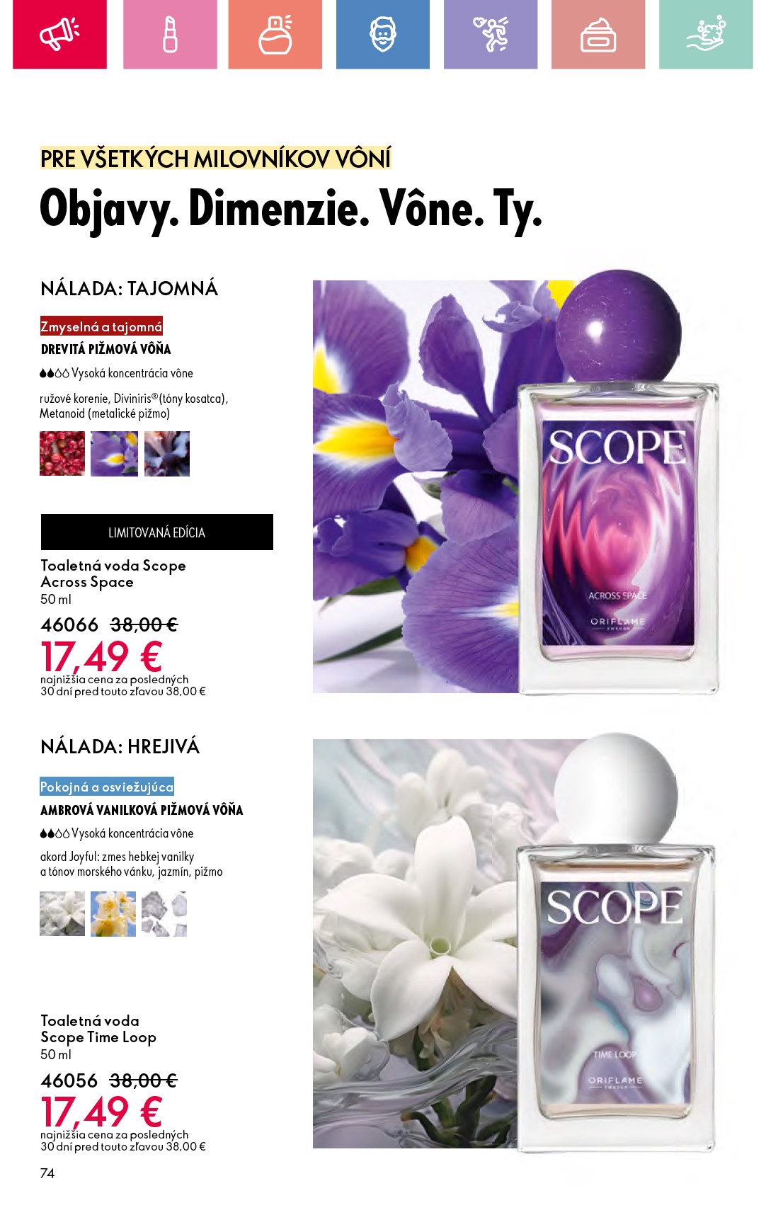 oriflame - Leták ORIFLAME platný od 06.07. do 26.07. - page: 74 oriflame - Leták ORIFLAME platný od 06.07. do 26.07. - page: 74