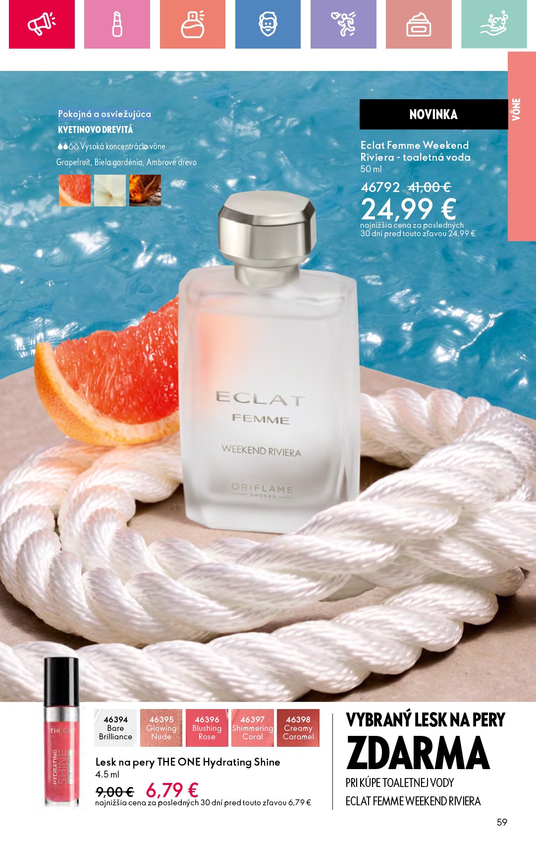 oriflame - Leták ORIFLAME platný od 06.07. do 26.07. - page: 59 oriflame - Leták ORIFLAME platný od 06.07. do 26.07. - page: 59