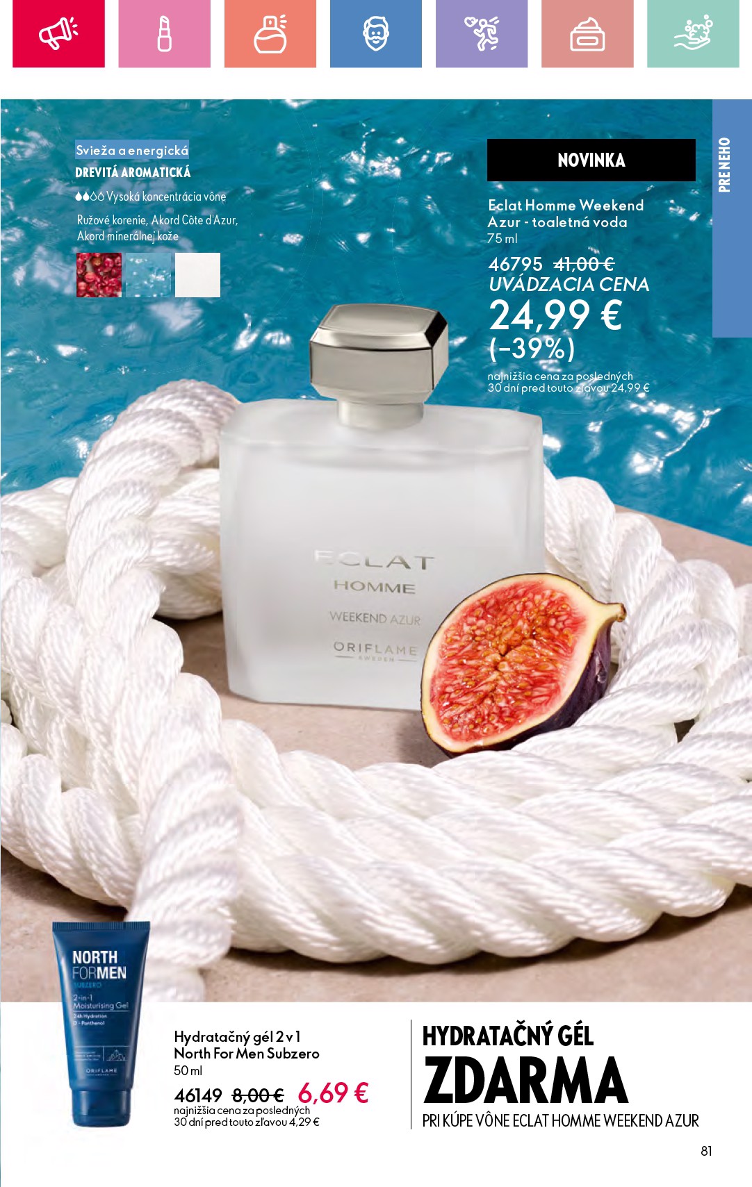 oriflame - Leták ORIFLAME platný od 06.07. do 26.07. - page: 81 oriflame - Leták ORIFLAME platný od 06.07. do 26.07. - page: 81