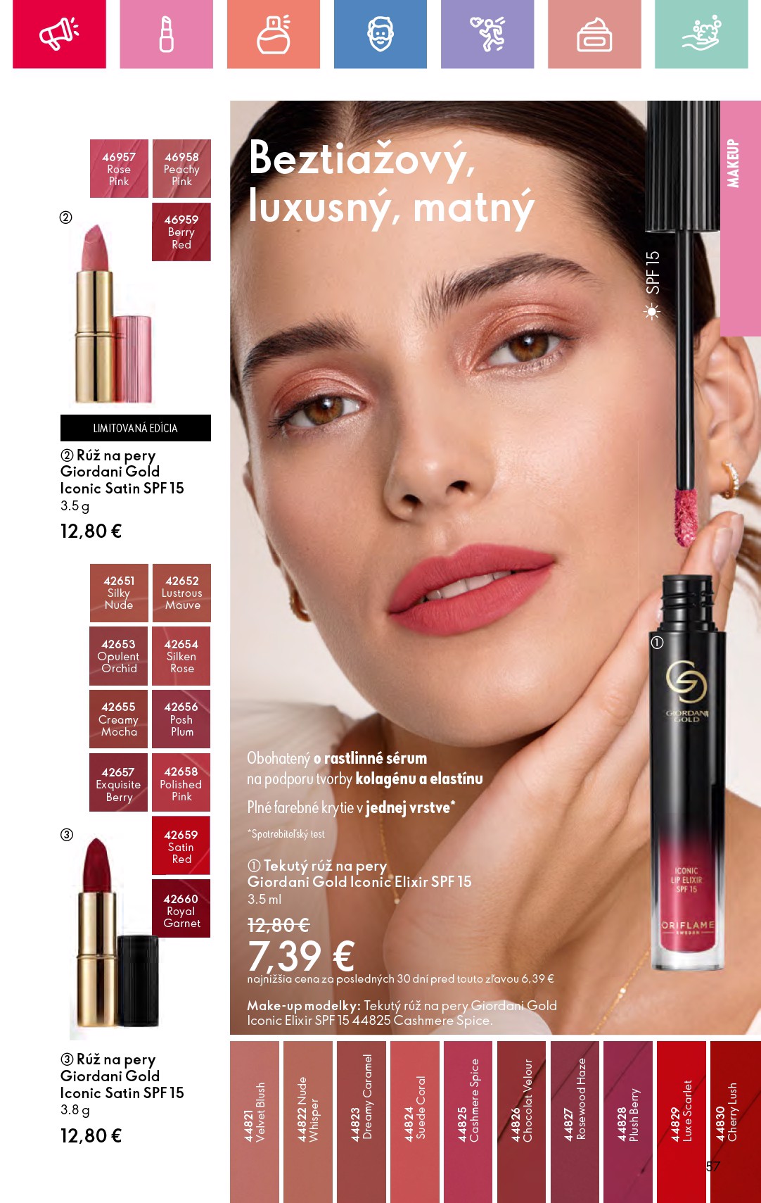 oriflame - Leták ORIFLAME platný od 17.08. do 06.09. - page: 57