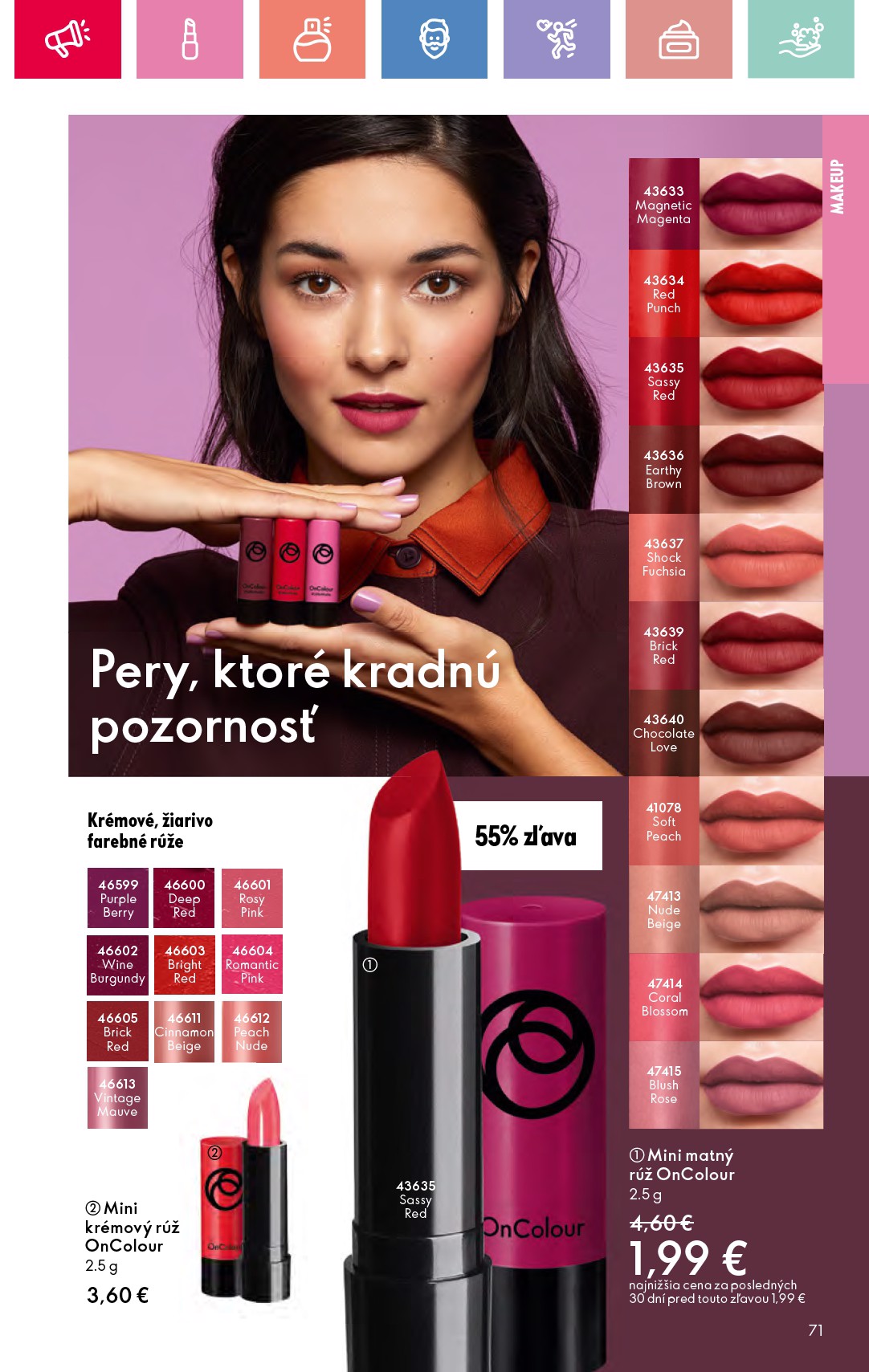 oriflame - Leták ORIFLAME platný od 17.08. do 06.09. - page: 71