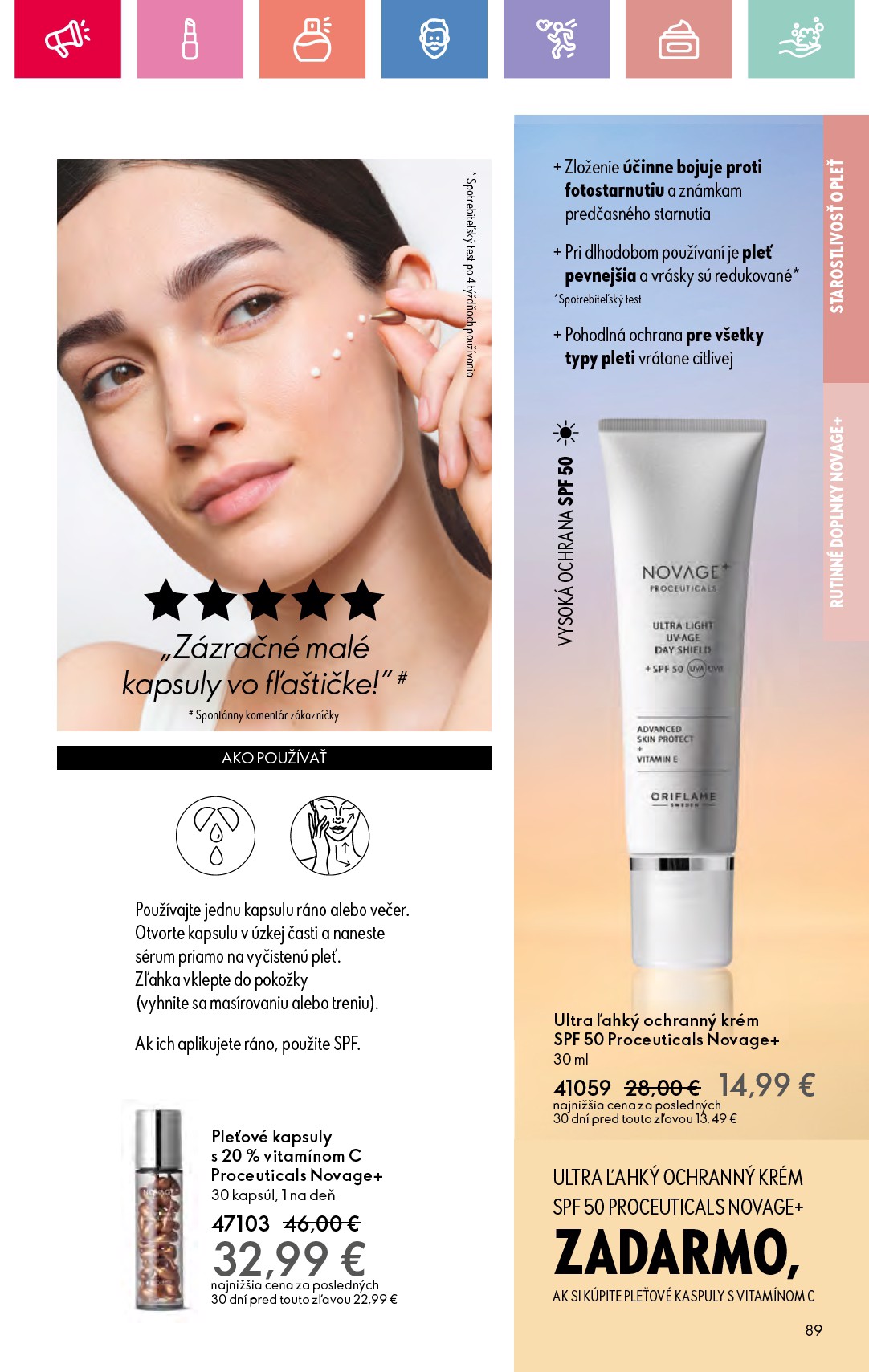 oriflame - Leták ORIFLAME platný od 17.08. do 06.09. - page: 89