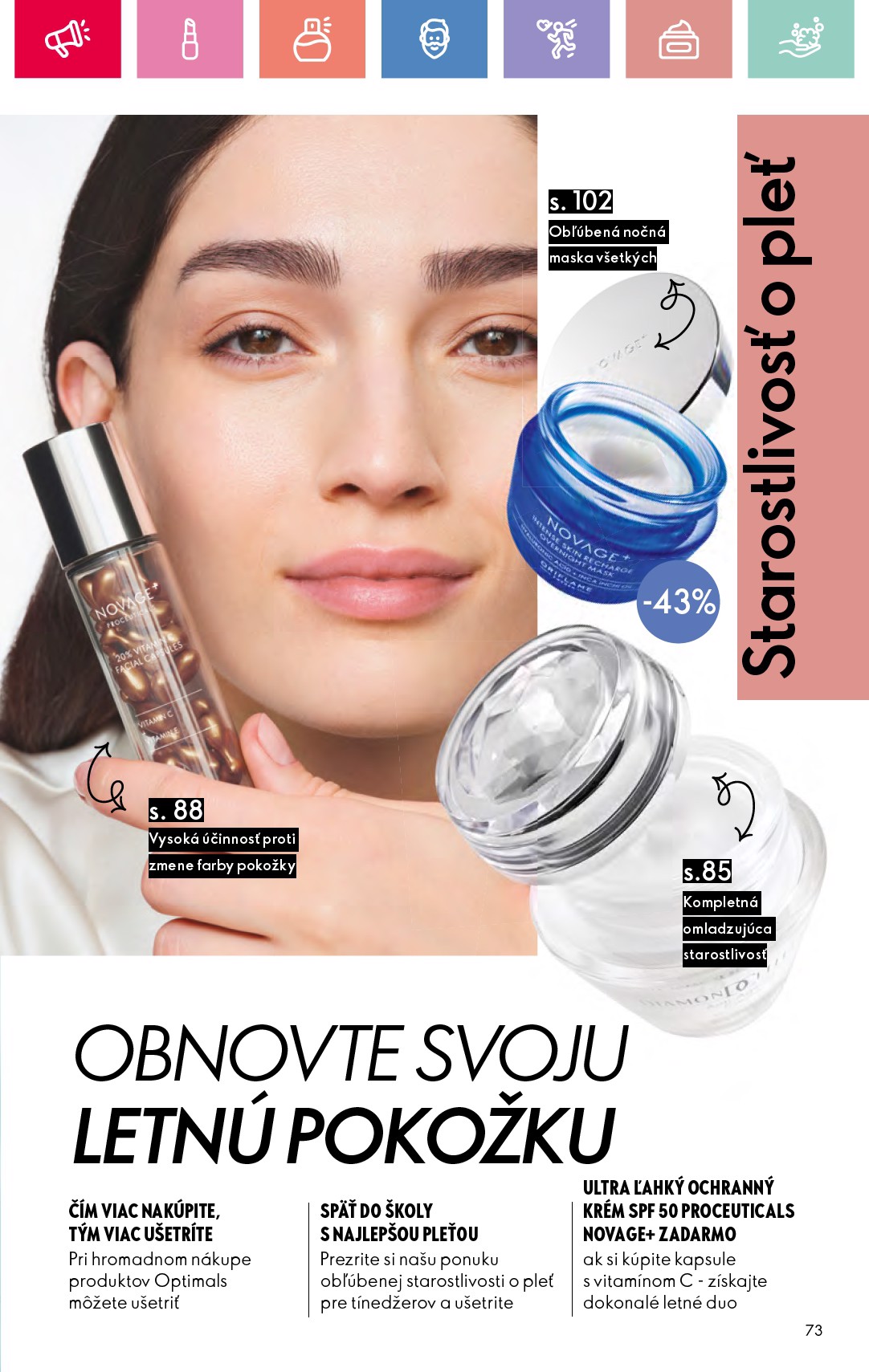 oriflame - Leták ORIFLAME platný od 17.08. do 06.09. - page: 73