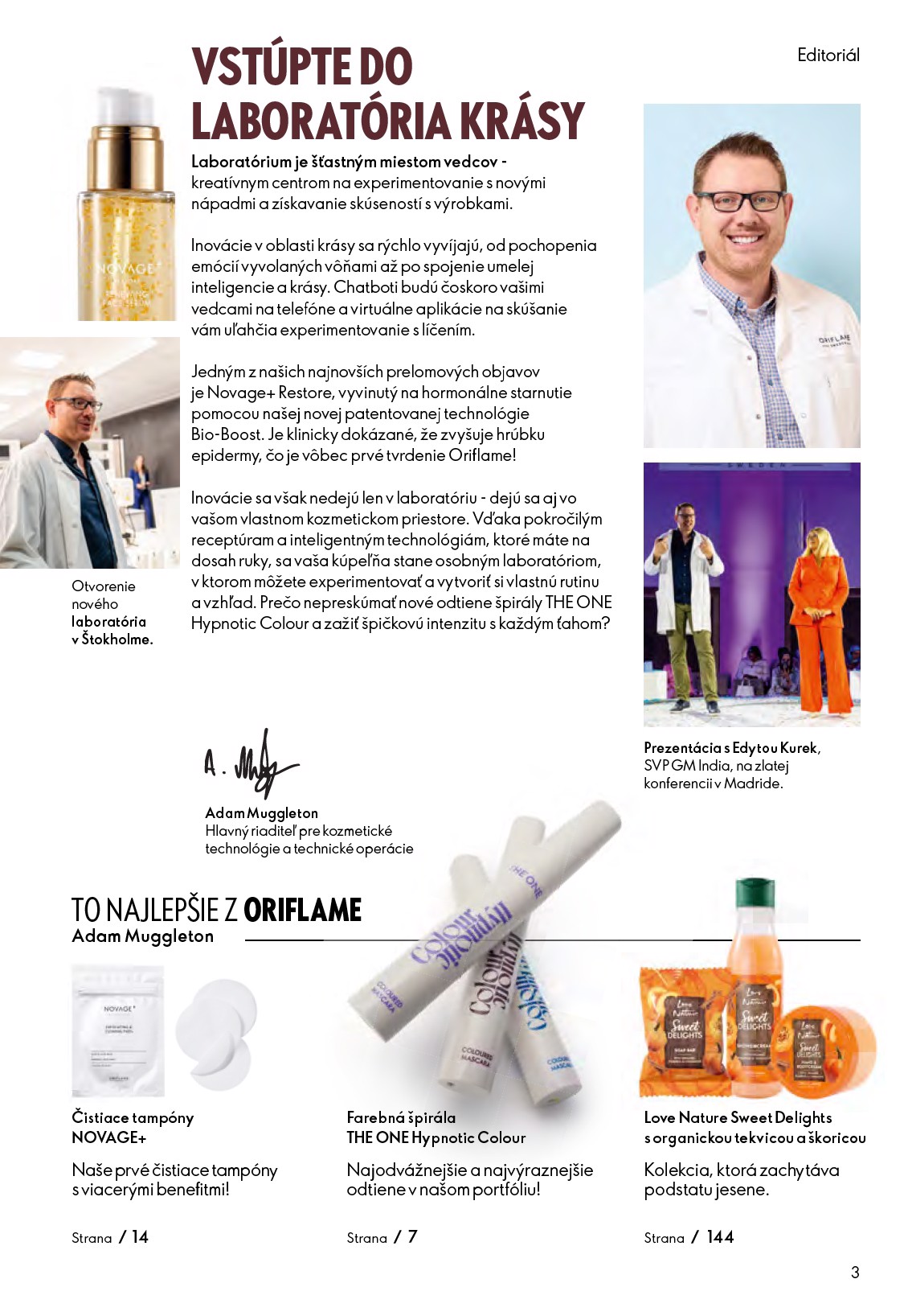 oriflame - Leták ORIFLAME platný od 07.09. do 30.09. - page: 3