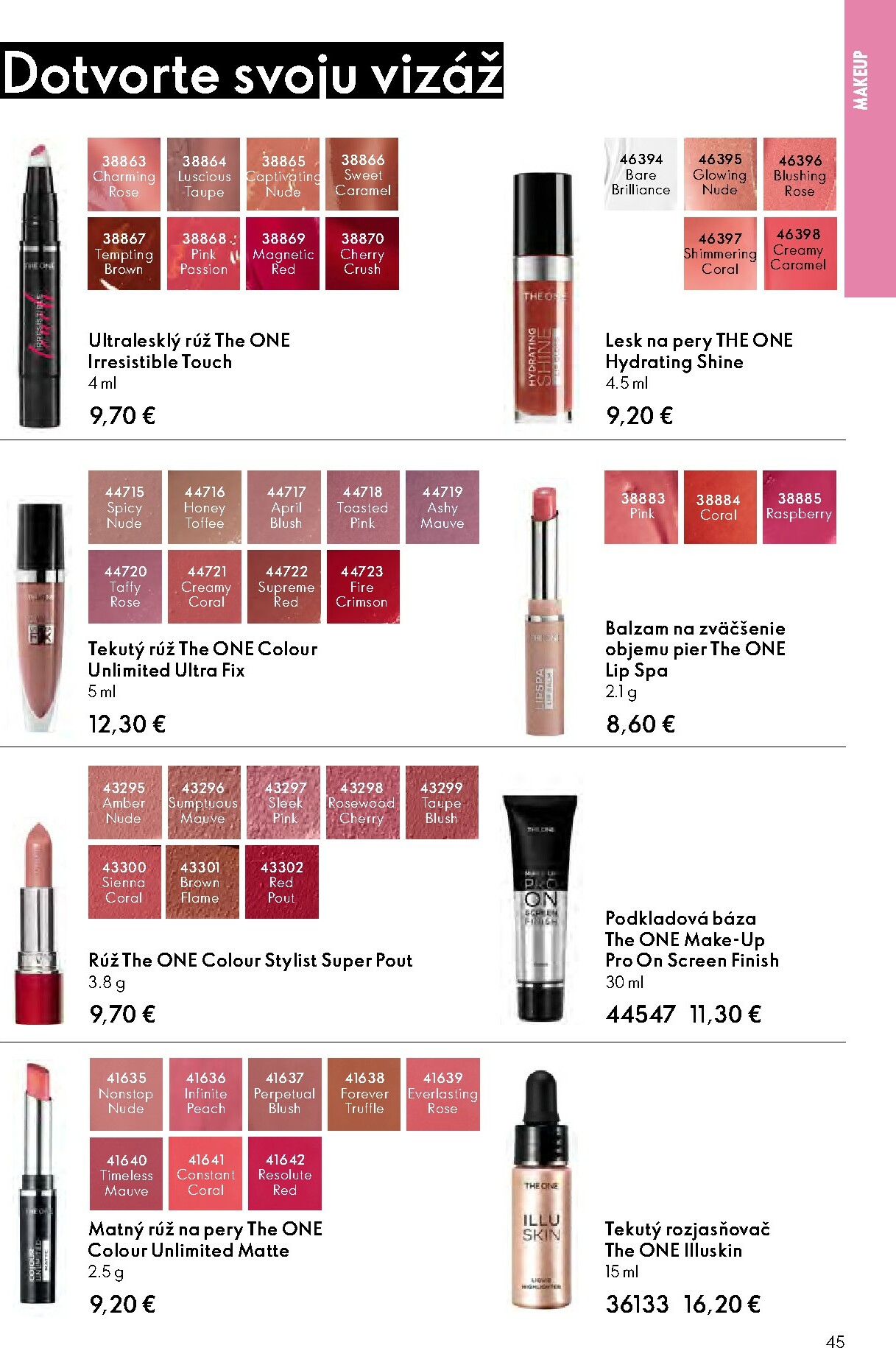 oriflame - Leták ORIFLAME platný od 01.10. do 21.10. - page: 45