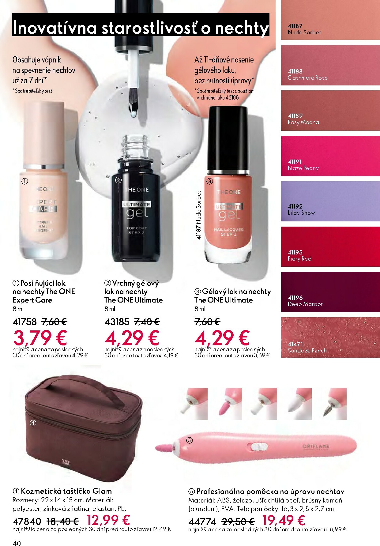 oriflame - Leták ORIFLAME platný od 01.10. do 21.10. - page: 40
