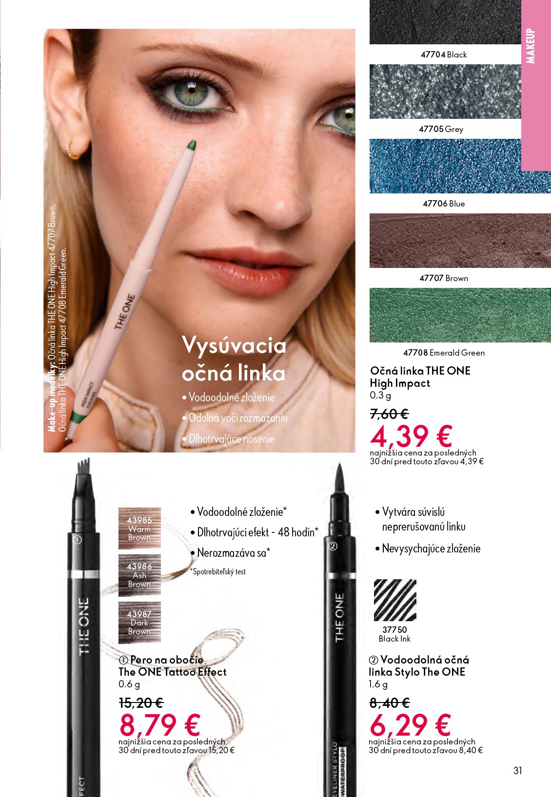 oriflame - Leták ORIFLAME platný od 22.10. do 11.11. - page: 31