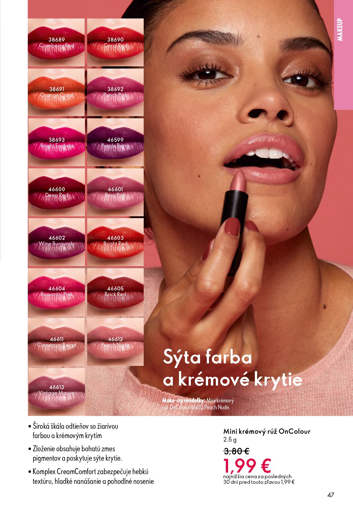 oriflame - Leták ORIFLAME platný od 22.10. do 11.11. - page: 47