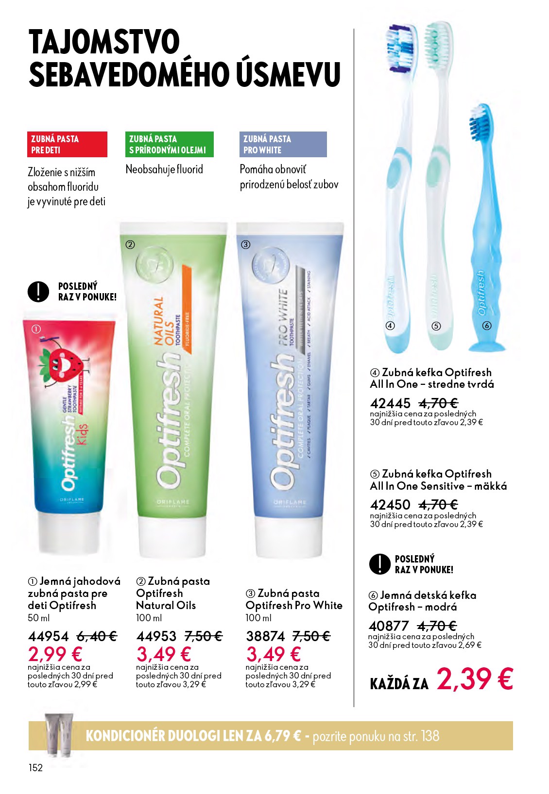oriflame - Leták ORIFLAME platný od 12.11. do 02.12. - page: 152
