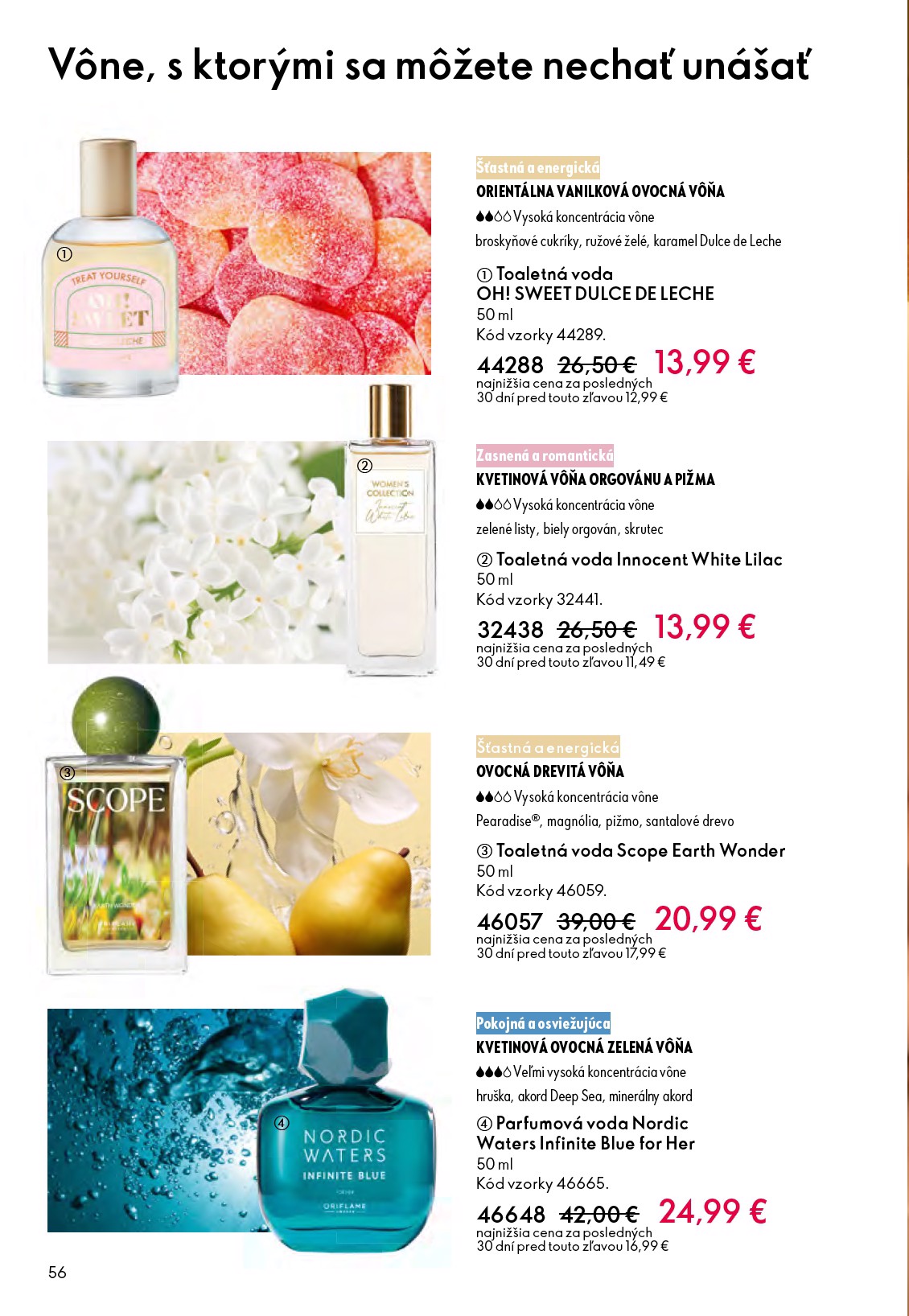 oriflame - Leták ORIFLAME platný od 12.11. do 02.12. - page: 56
