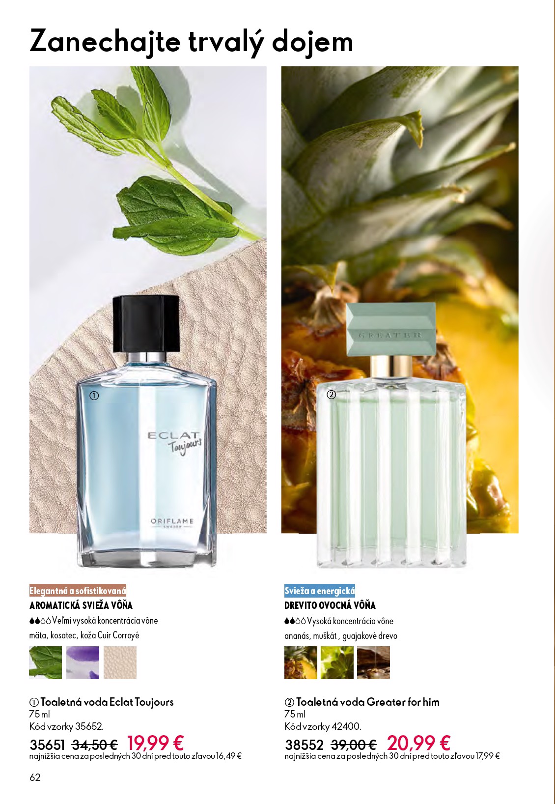 oriflame - Leták ORIFLAME platný od 12.11. do 02.12. - page: 62