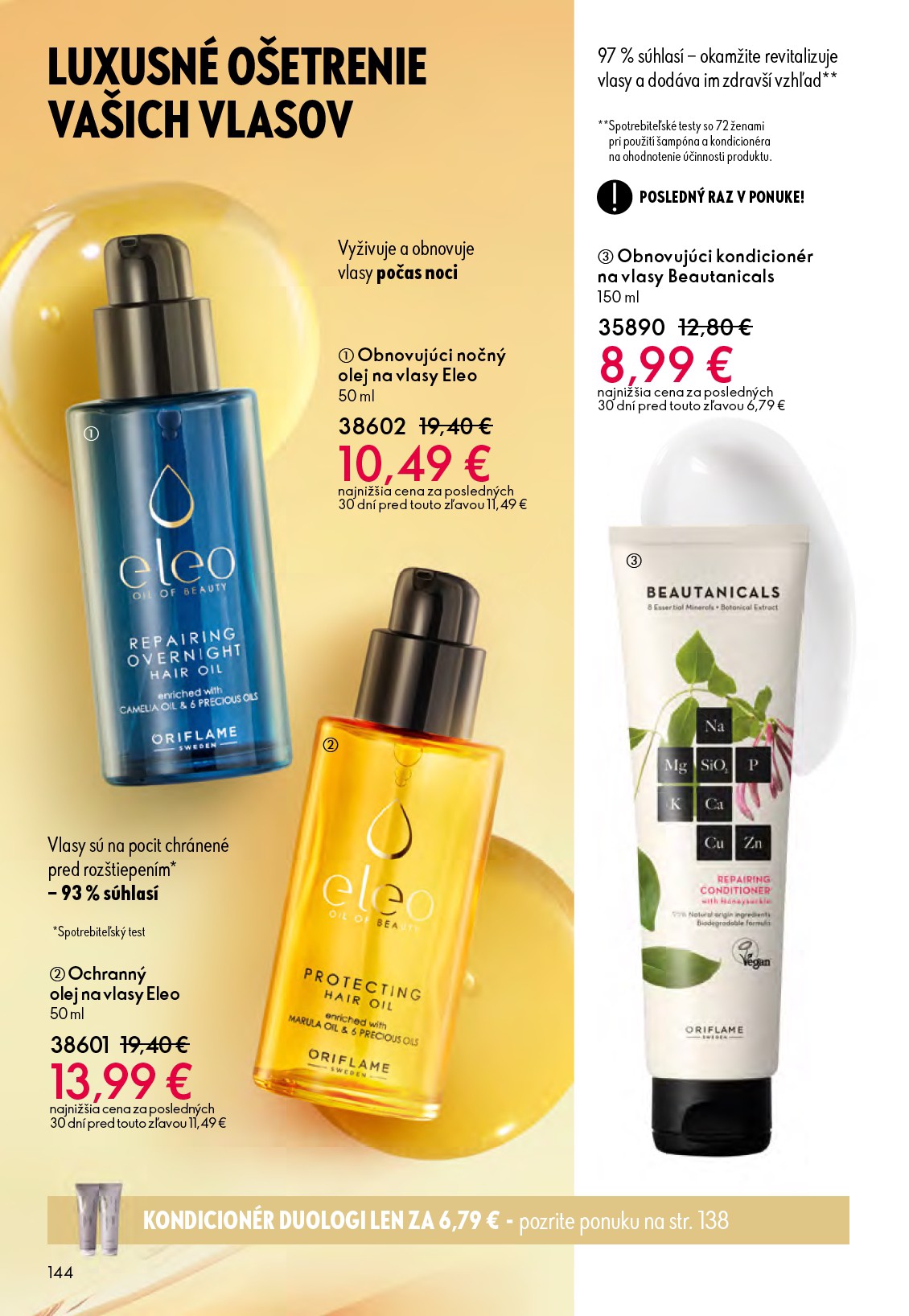 oriflame - Leták ORIFLAME platný od 12.11. do 02.12. - page: 144