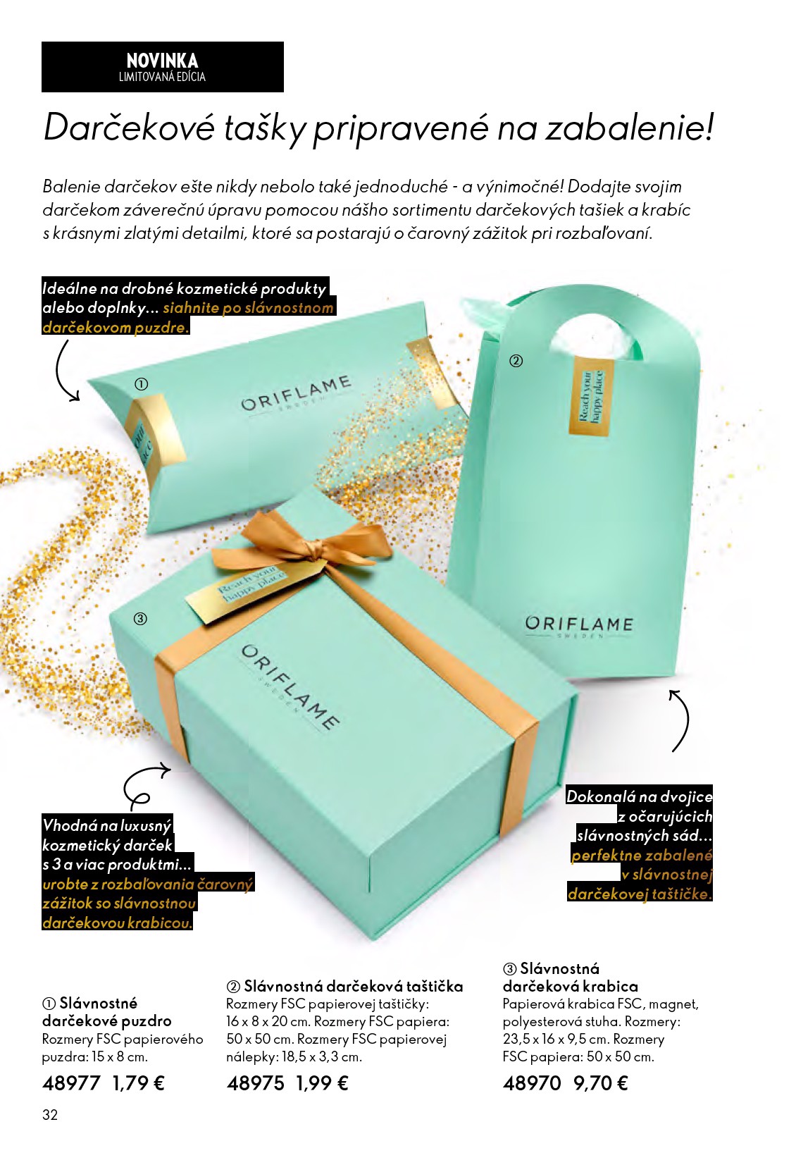 oriflame - Leták ORIFLAME platný od 12.11. do 02.12. - page: 32