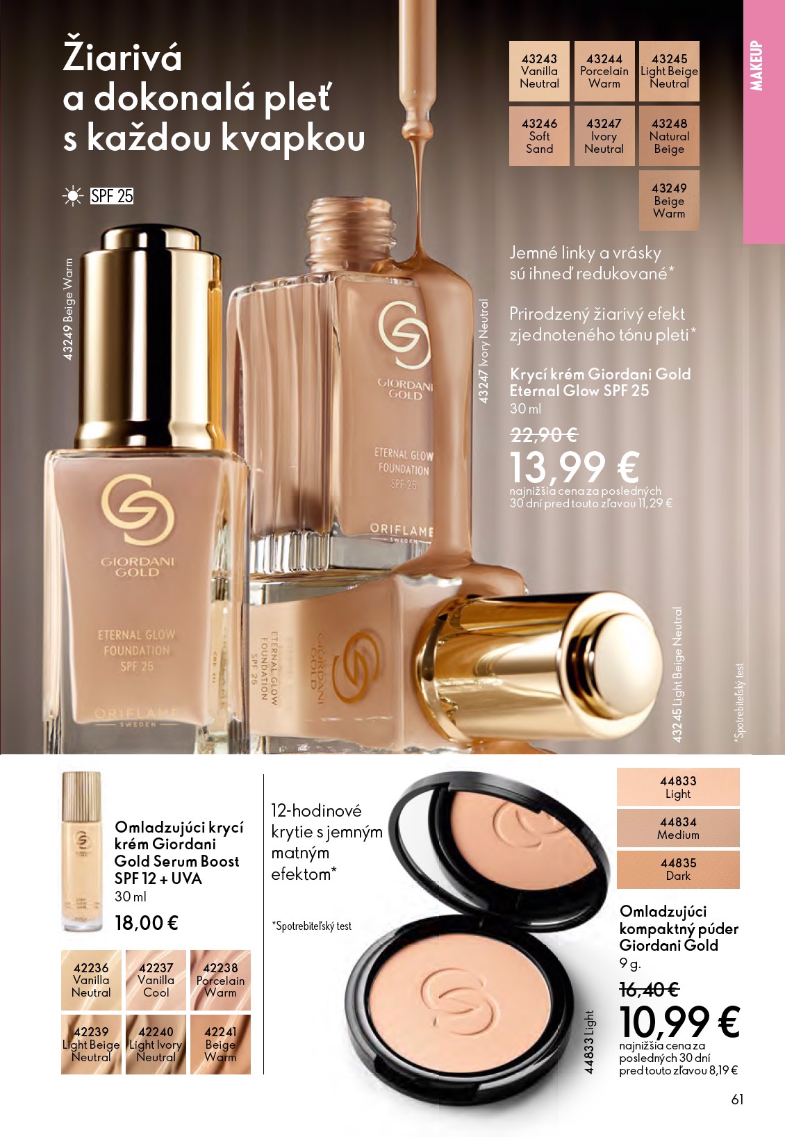 oriflame - Leták ORIFLAME platný od 03.12. do 23.12. - page: 61