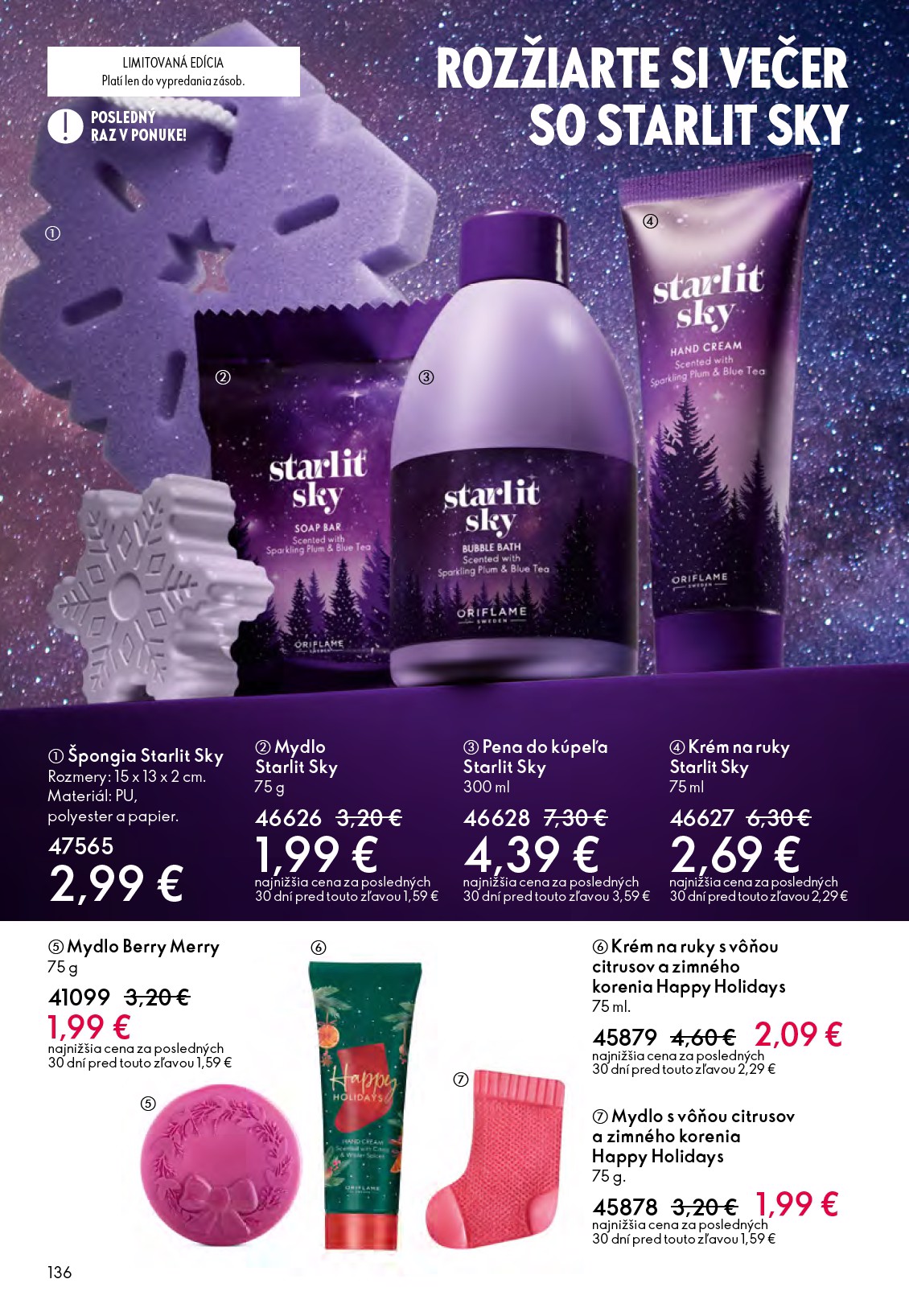 oriflame - Leták ORIFLAME platný od 24.12. do 20.01. - page: 136
