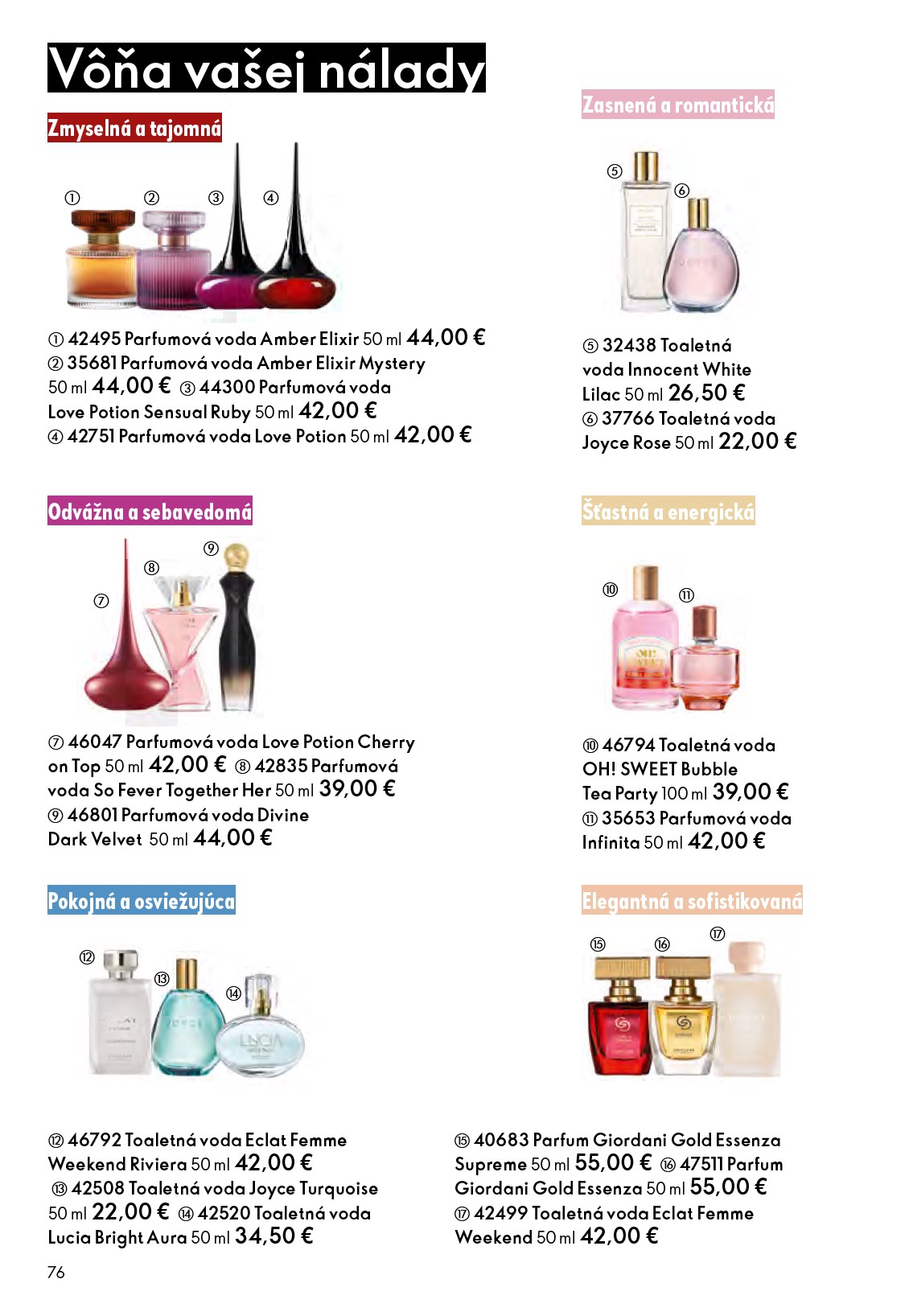 oriflame - Leták ORIFLAME platný od 24.12. do 20.01. - page: 76