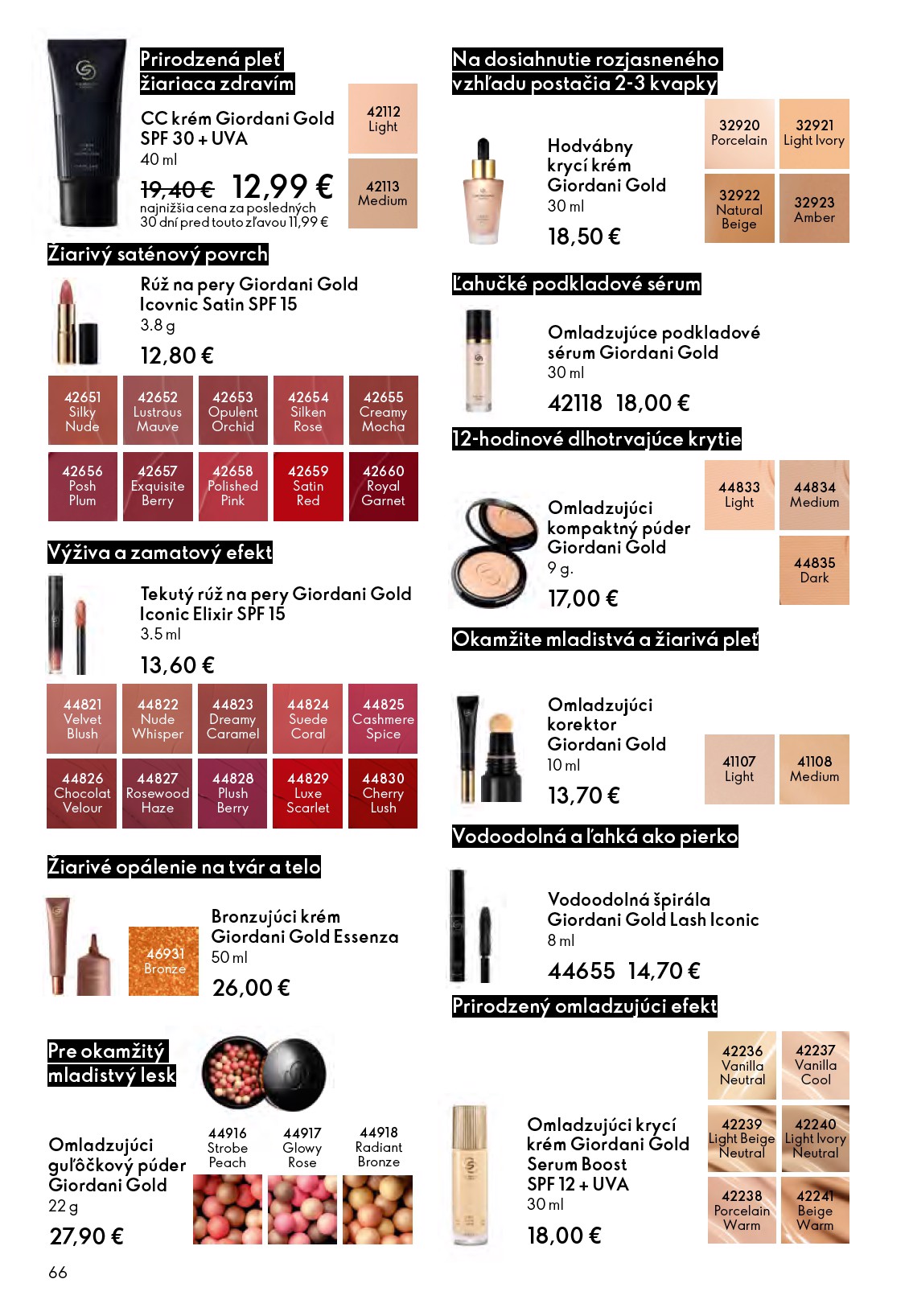 oriflame - Leták ORIFLAME platný od 21.01. do 10.02. - page: 66