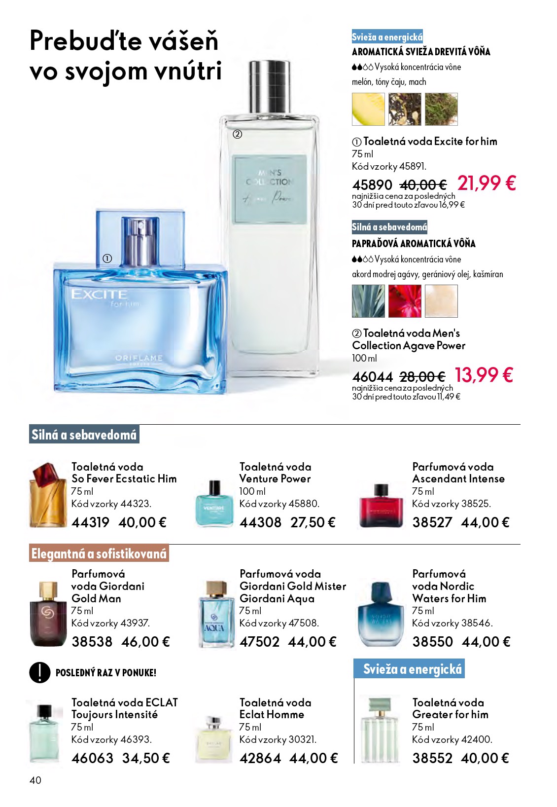 oriflame - Leták ORIFLAME platný od 21.01. do 10.02. - page: 40
