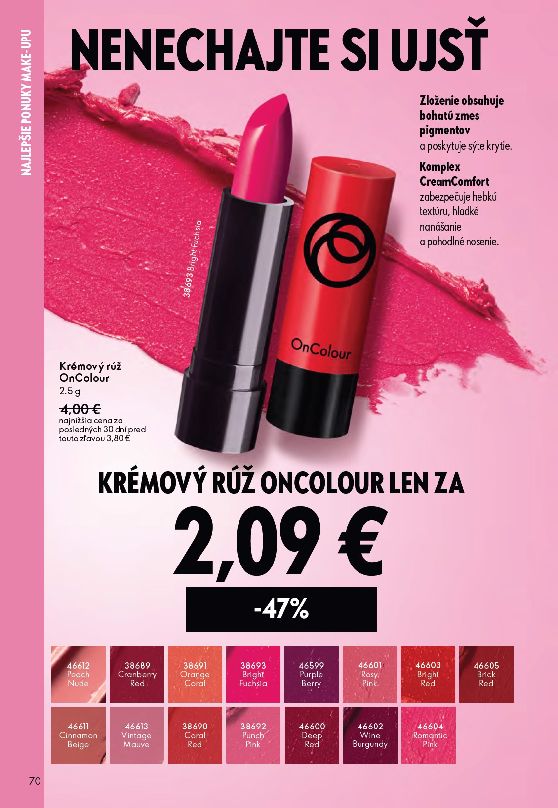 oriflame - Leták ORIFLAME platný od 11.02.2026 do 03.03.2026 - page: 70