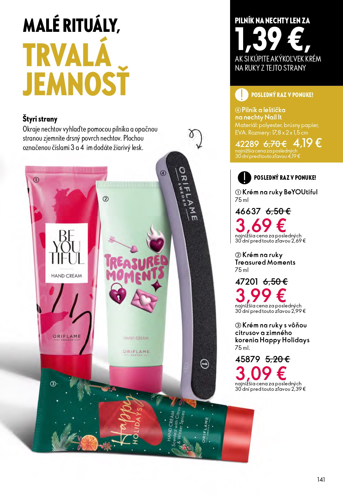 oriflame - Leták ORIFLAME platný od 25.03.2026 do 14.04.2026 - page: 141
