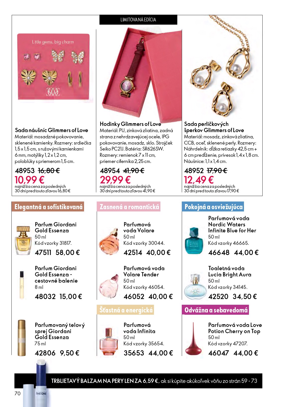 oriflame - Aktuálny leták ORIFLAME platný od stredy, 15.04.2026 do utorka, 05.05.2026 - page: 70