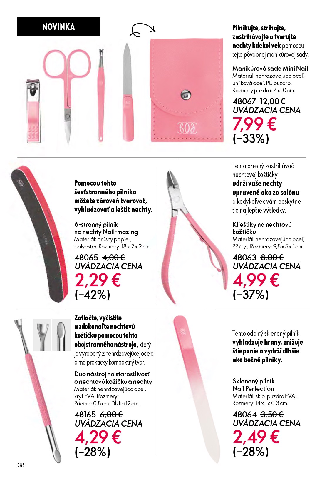 oriflame - Aktuálny leták ORIFLAME platný od stredy, 15.04.2026 do utorka, 05.05.2026 - page: 38