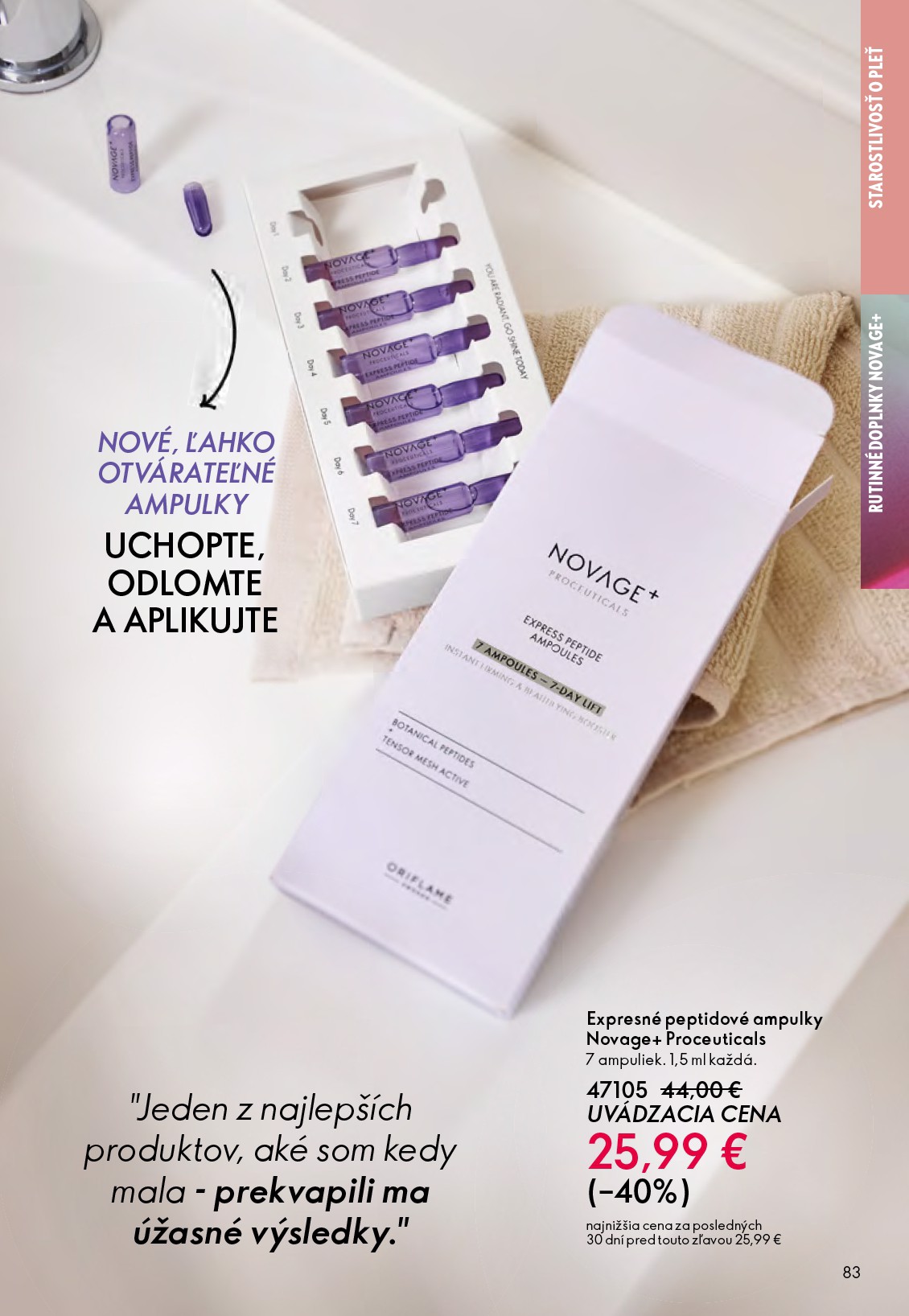 oriflame - Aktuálny leták ORIFLAME platný od stredy, 15.04.2026 do utorka, 05.05.2026 - page: 83