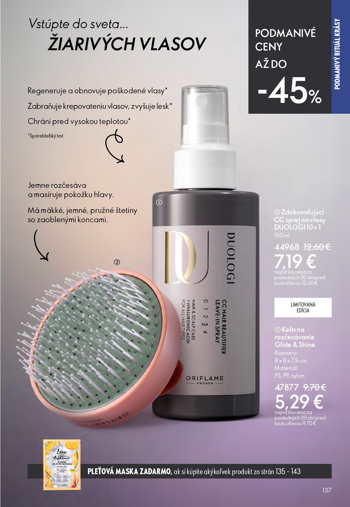oriflame - Aktuálny leták ORIFLAME platný od stredy, 15.04.2026 do utorka, 05.05.2026 - page: 137