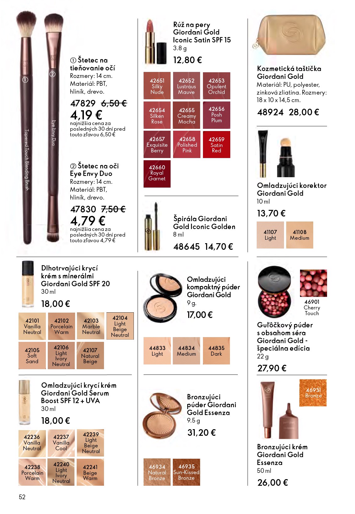 oriflame - Aktuálny leták ORIFLAME platný od stredy, 15.04.2026 do utorka, 05.05.2026 - page: 52