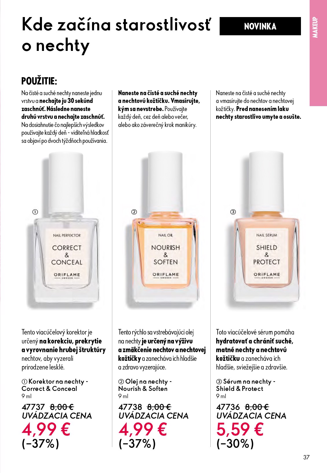 oriflame - Aktuálny leták ORIFLAME platný od stredy, 15.04.2026 do utorka, 05.05.2026 - page: 37