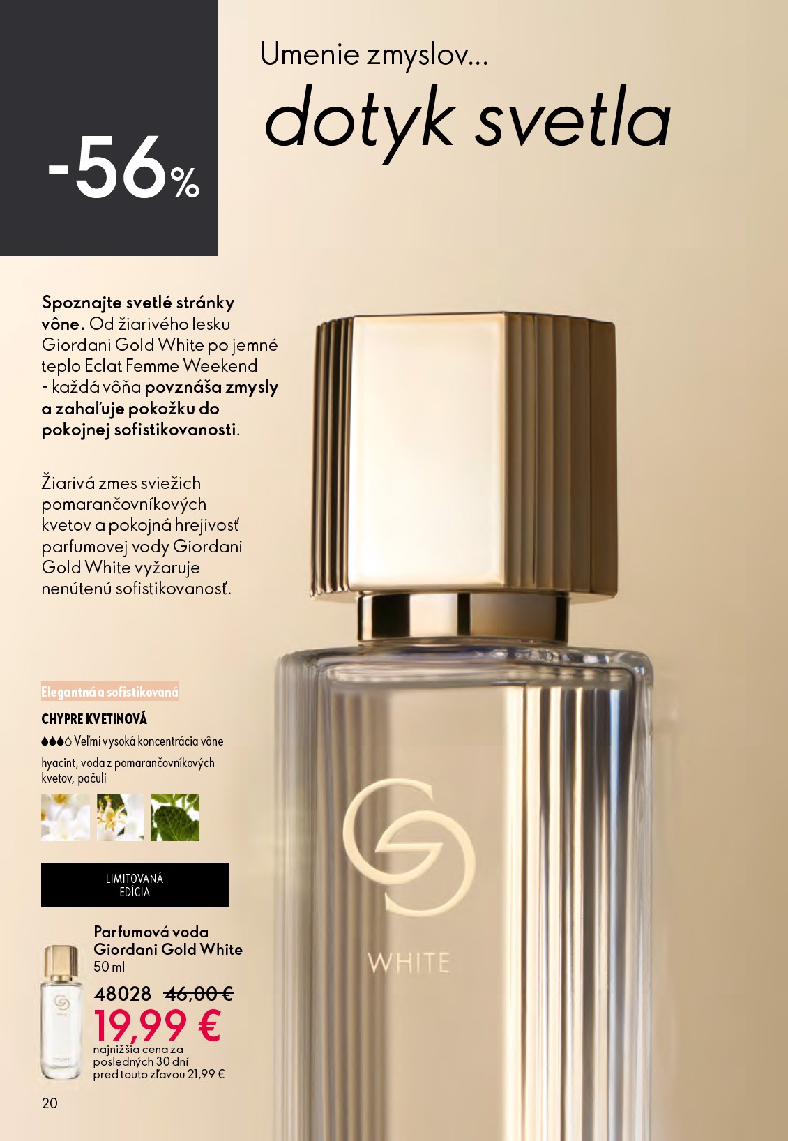 oriflame - Aktuálny leták ORIFLAME platný od stredy, 15.04.2026 do utorka, 05.05.2026 - page: 20