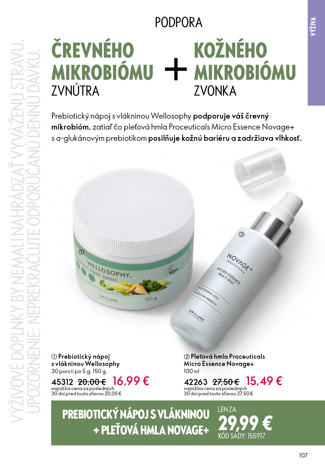 oriflame - Aktuálny leták ORIFLAME platný od stredy, 15.04.2026 do utorka, 05.05.2026 - page: 107