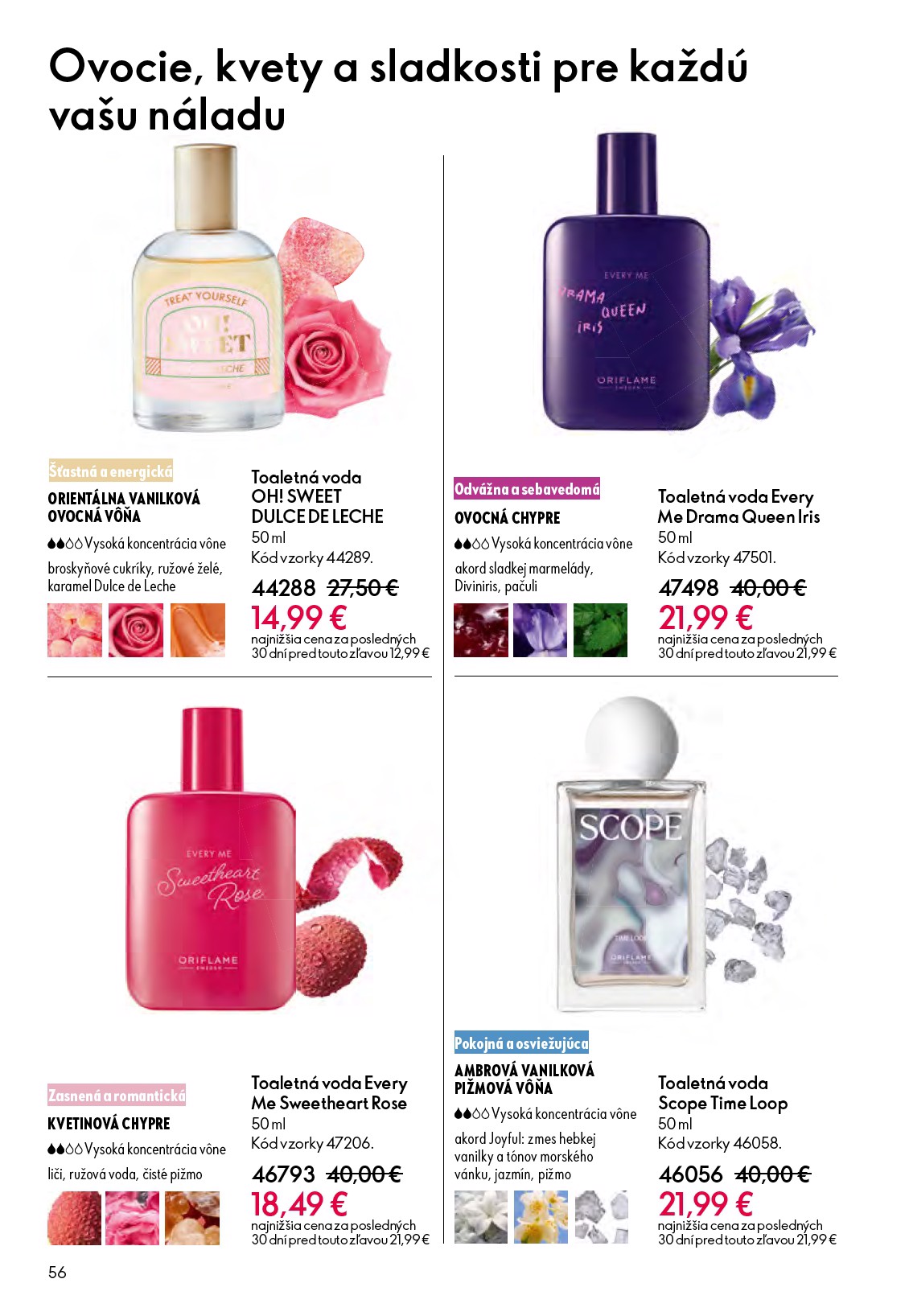oriflame - Aktuálny leták ORIFLAME od stredy, 06.05.2026 do utorka, 26.05.2026 - page: 56