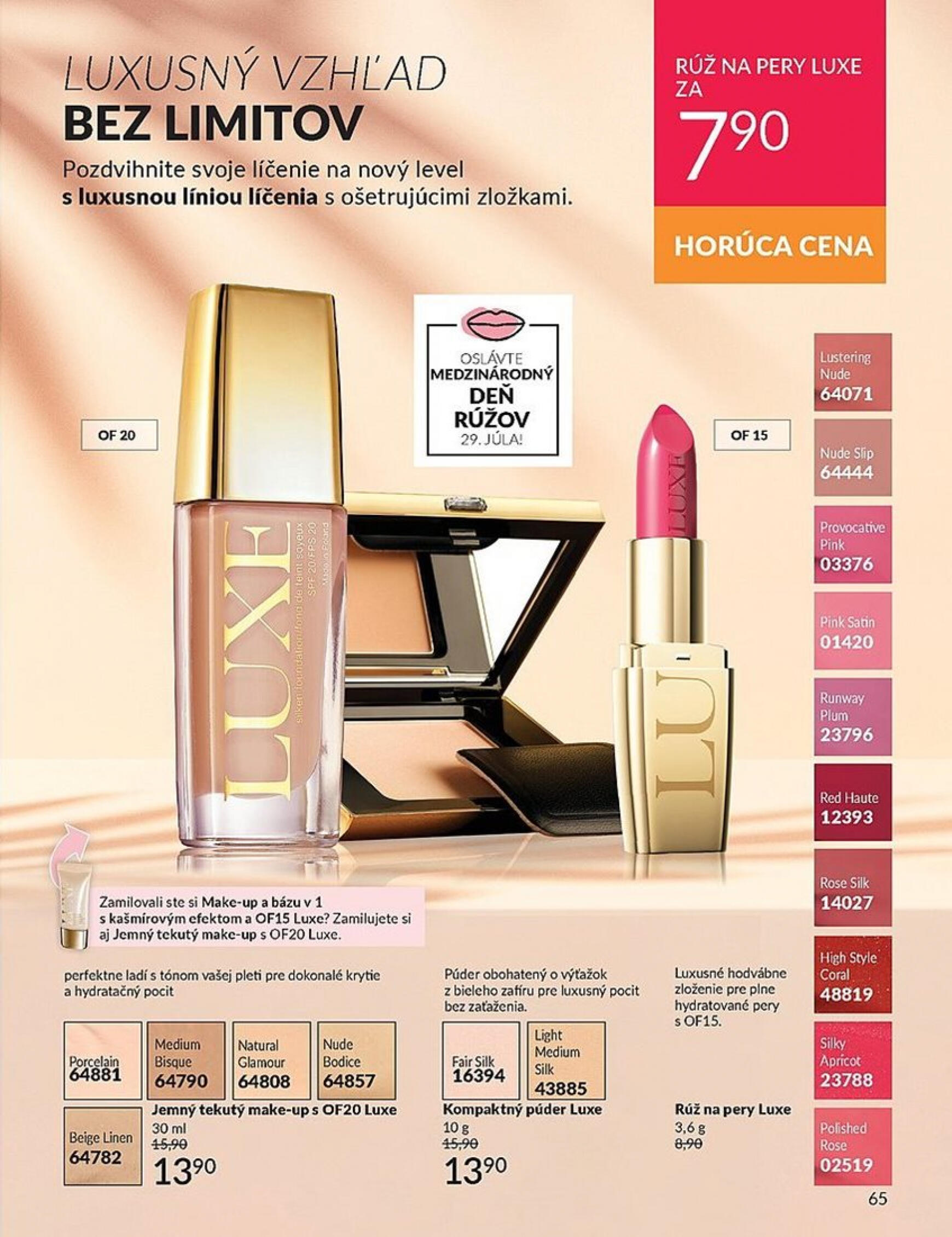 avon - Avon leták platný od 01.07. - 31.07. - page: 65