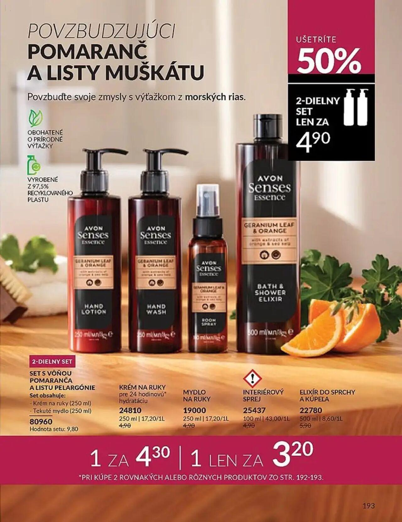 avon - Katalóg AVON 9 2024 » Aktuálny leták online 01.09.2024 - 30.09.2024 - page: 192