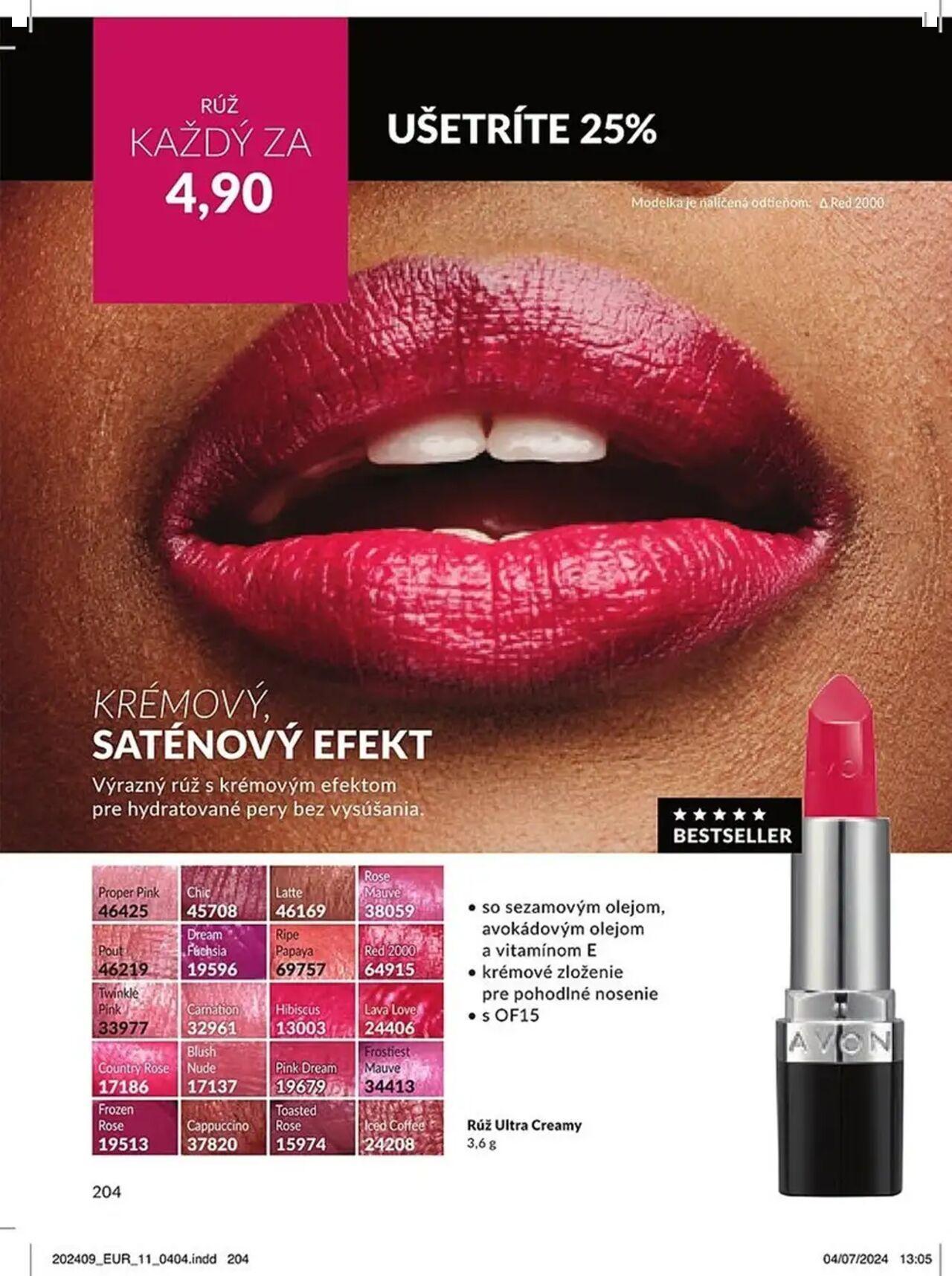 avon - Katalóg AVON 9 2024 » Aktuálny leták online 01.09.2024 - 30.09.2024 - page: 203