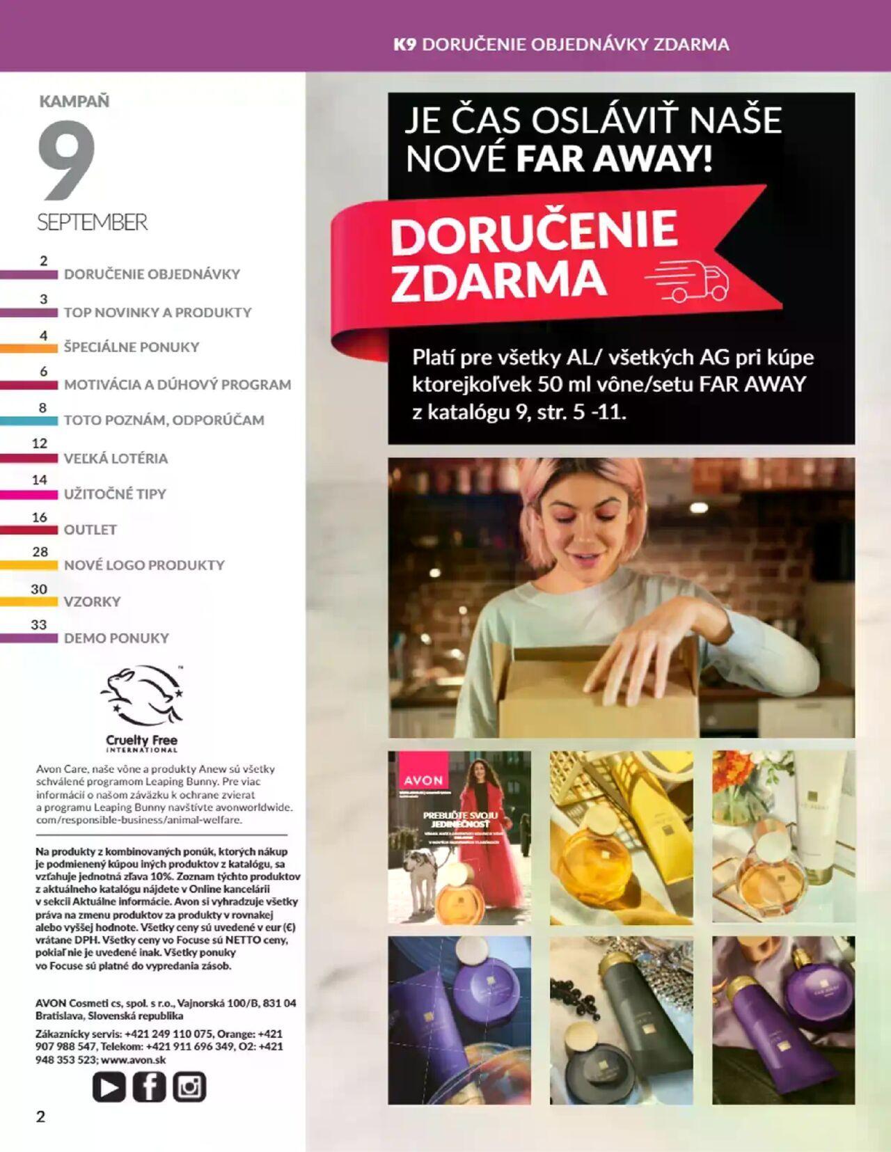 avon - Avon Focus 9 2024 » Aktuálny leták online 01.09.2024 - 30.09.2024 - page: 2