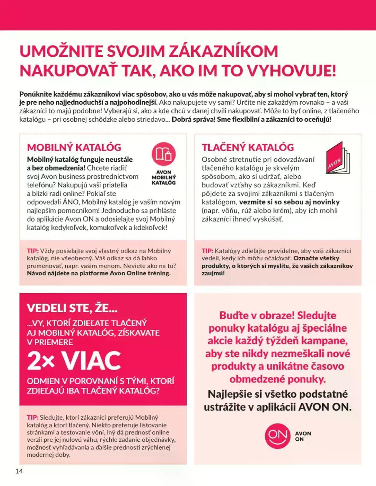 avon - Avon Focus 9 2024 » Aktuálny leták online 01.09.2024 - 30.09.2024 - page: 14