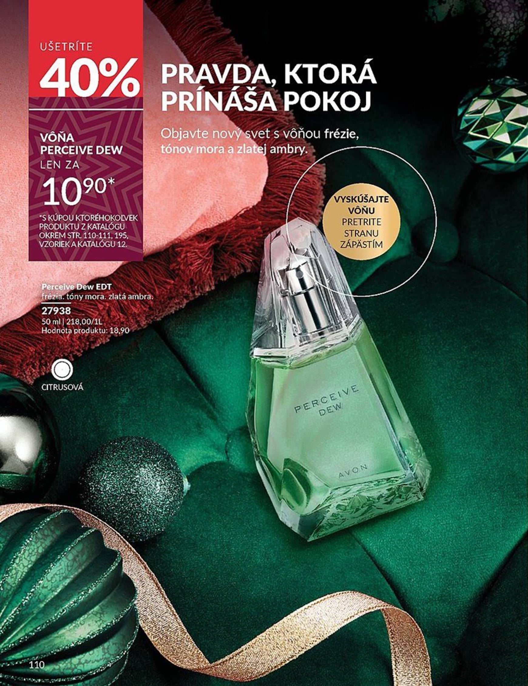 avon - Avon leták platný od 01.11. - 30.11. - page: 110