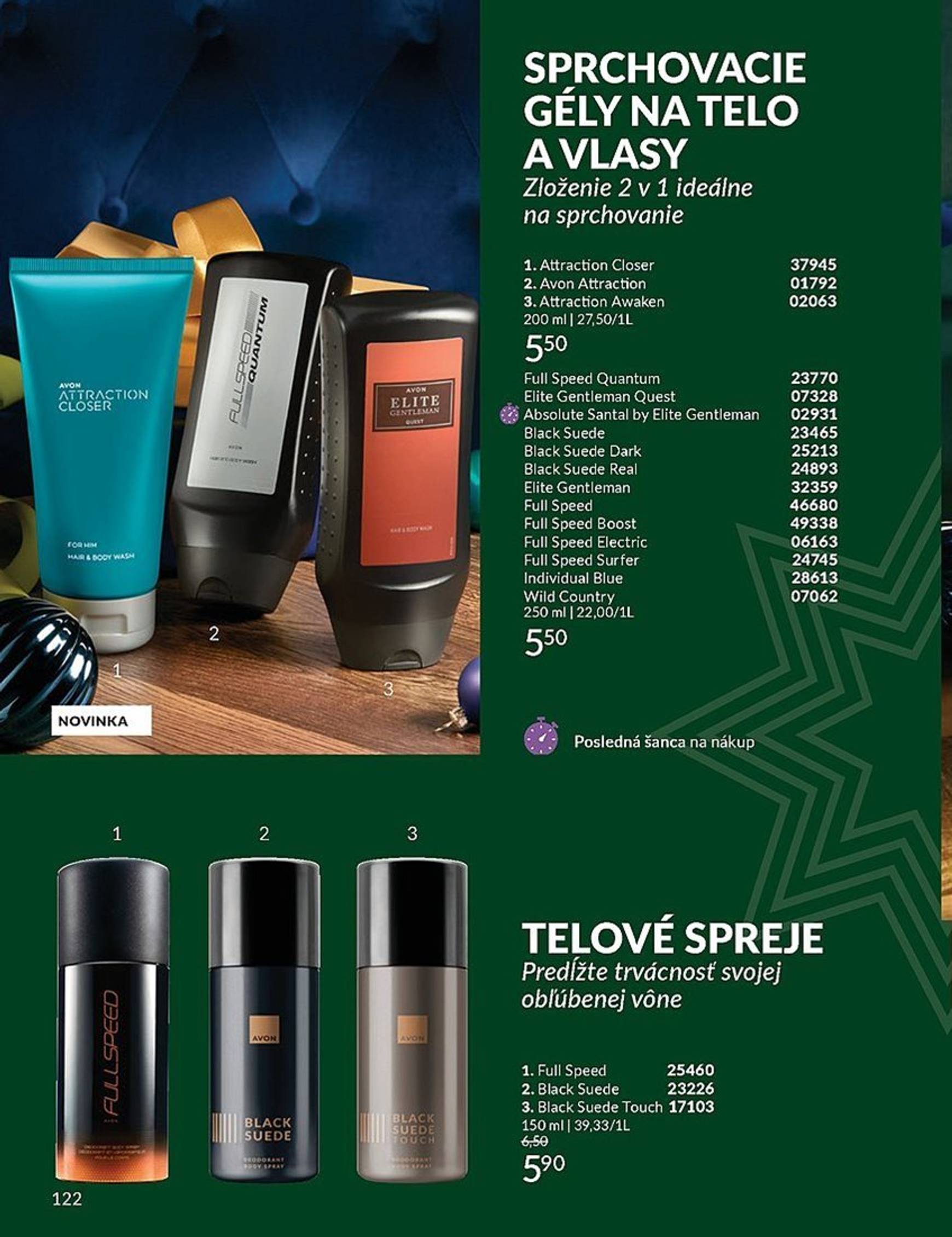 avon - Avon leták platný od 01.12. - 31.12. - page: 122