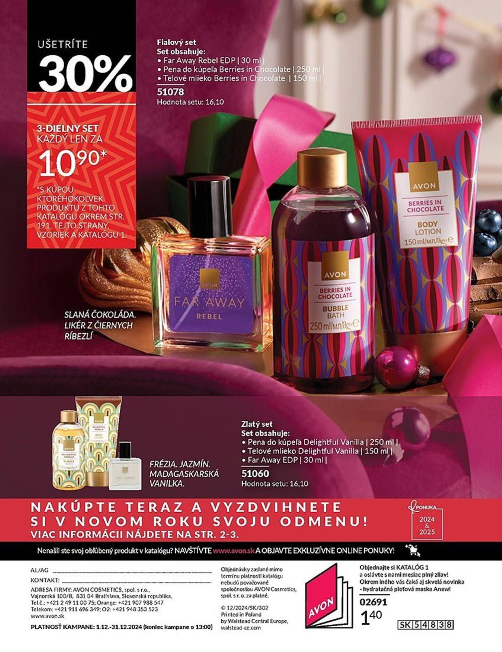 avon - Avon leták platný od 01.12. - 31.12. - page: 252