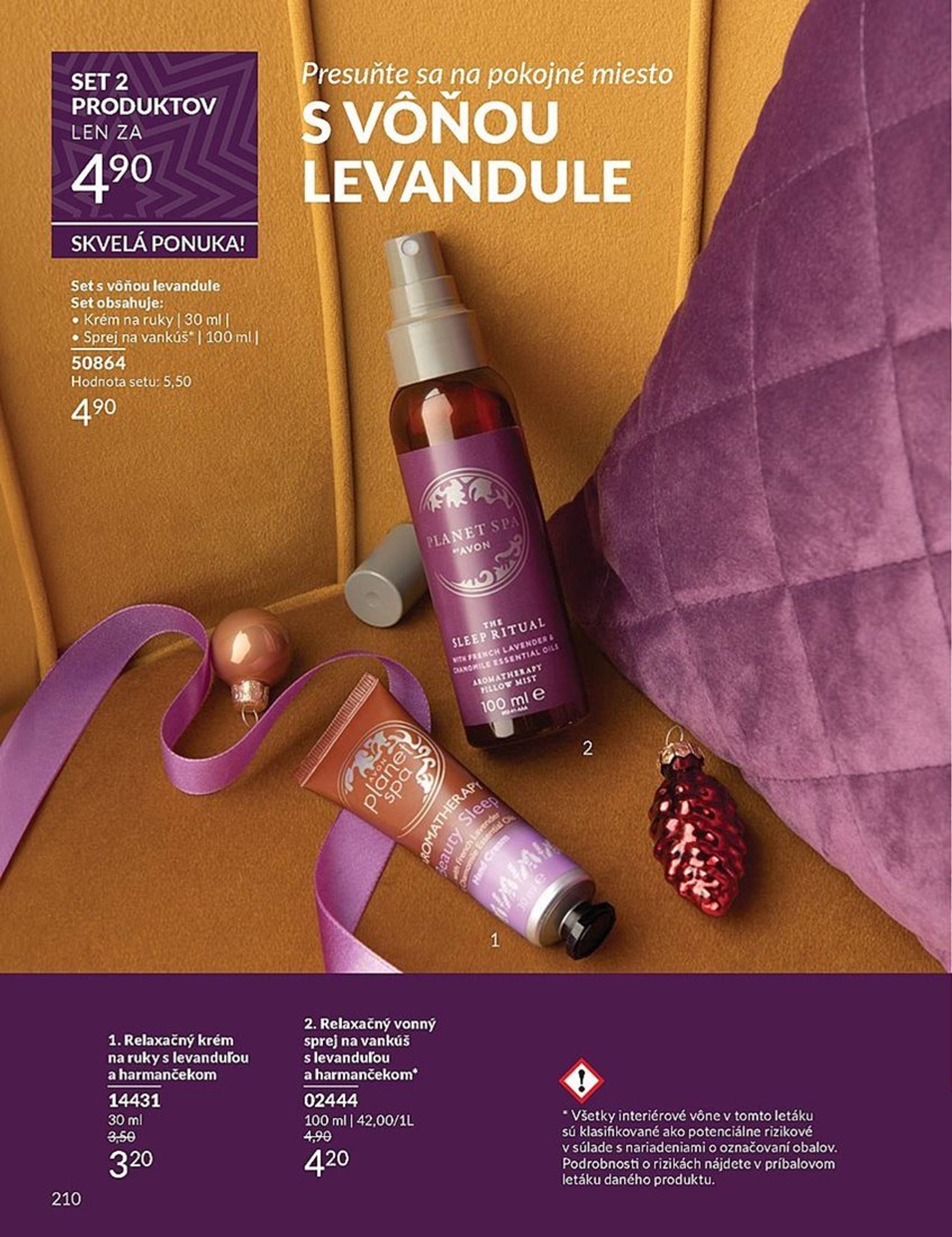 avon - Avon leták platný od 01.12. - 31.12. - page: 210