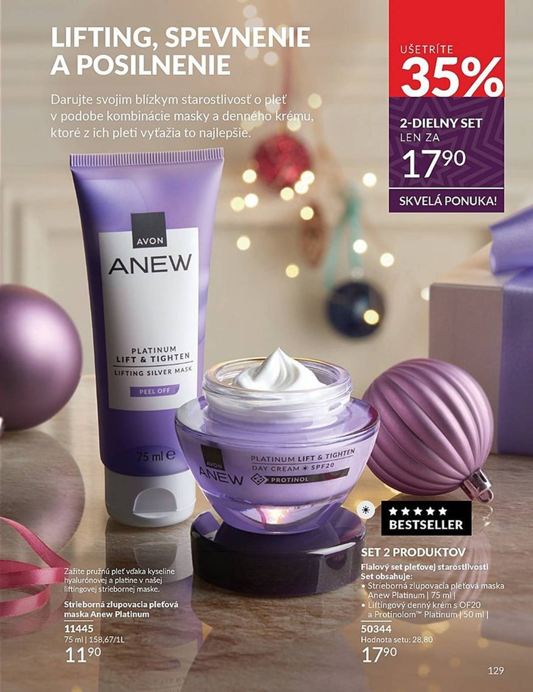 avon - Avon leták platný od 01.12. - 31.12. - page: 129